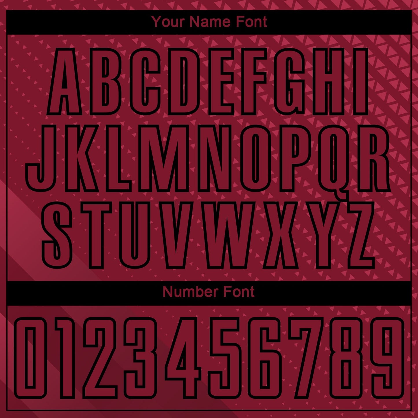 Custom Crimson Black Geometric Shapes Sublimation Soccer Uniform Jersey - Sky-Custom