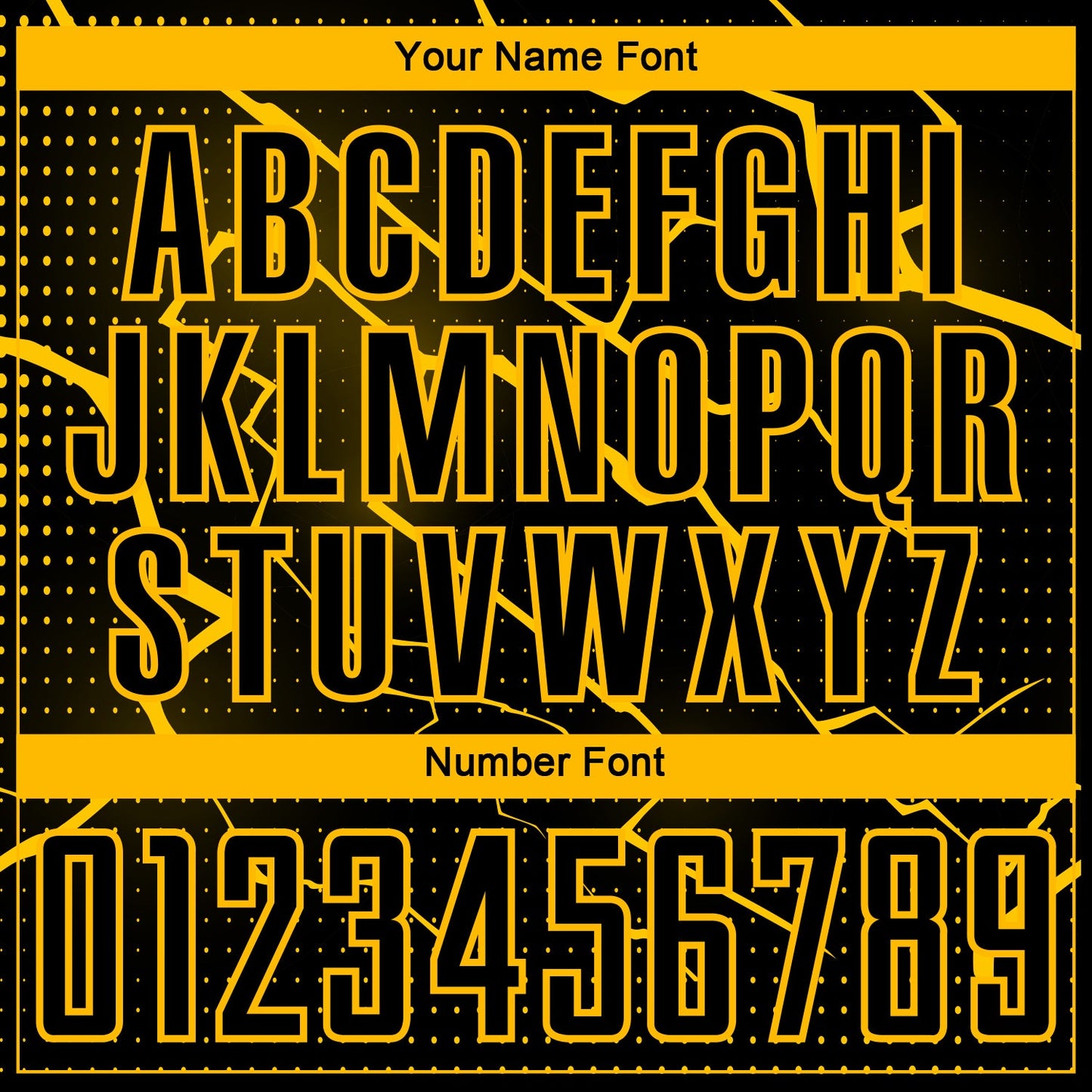Custom Black Yellow Lightning Sublimation Soccer Uniform Jersey - Sky-Custom
