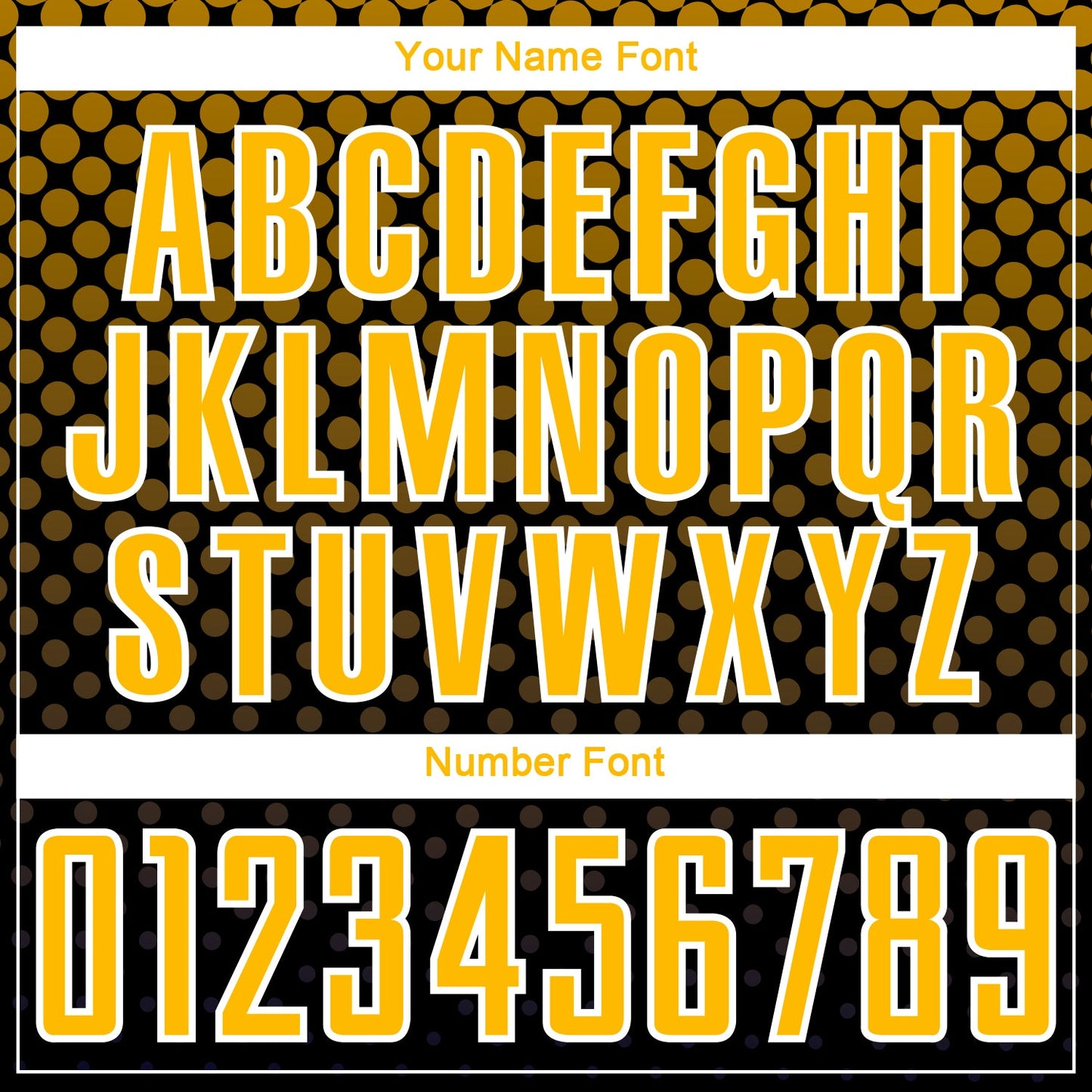 Custom Black Gold-White Halftone Dots Sublimation Soccer Uniform Jersey - Sky-Custom