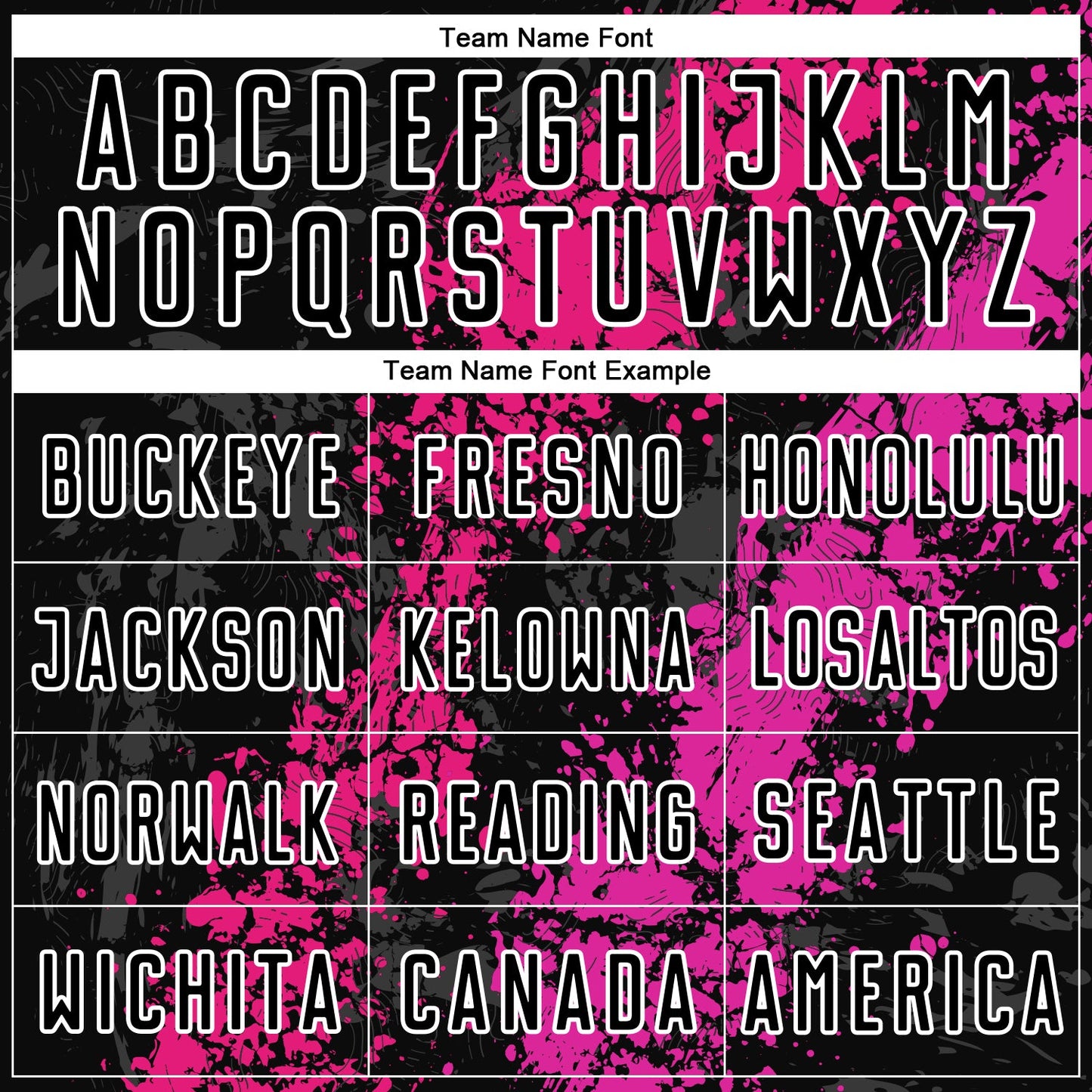 Custom Black Hot Pink-Deep Pink Dripping Splatter Art Sublimation Soccer Uniform Jersey - Sky-Custom