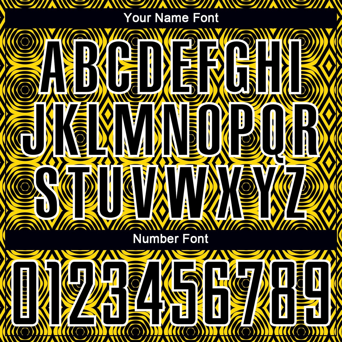 Custom Yellow Black-White Geometric Shapes Sublimation Soccer Uniform Jersey - Sky-Custom