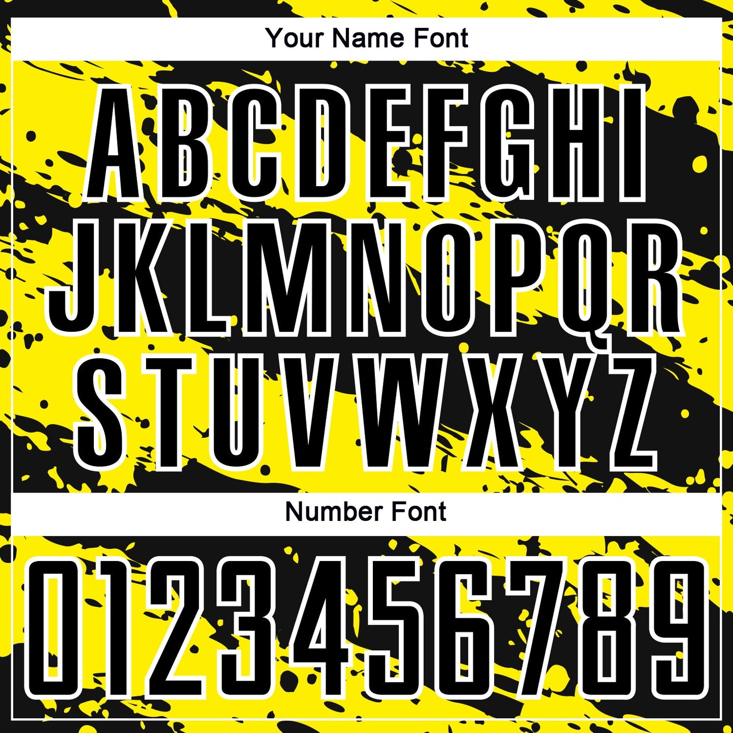 Custom Black Light Yellow-White Splash Sublimation Soccer Uniform Jersey - Sky-Custom