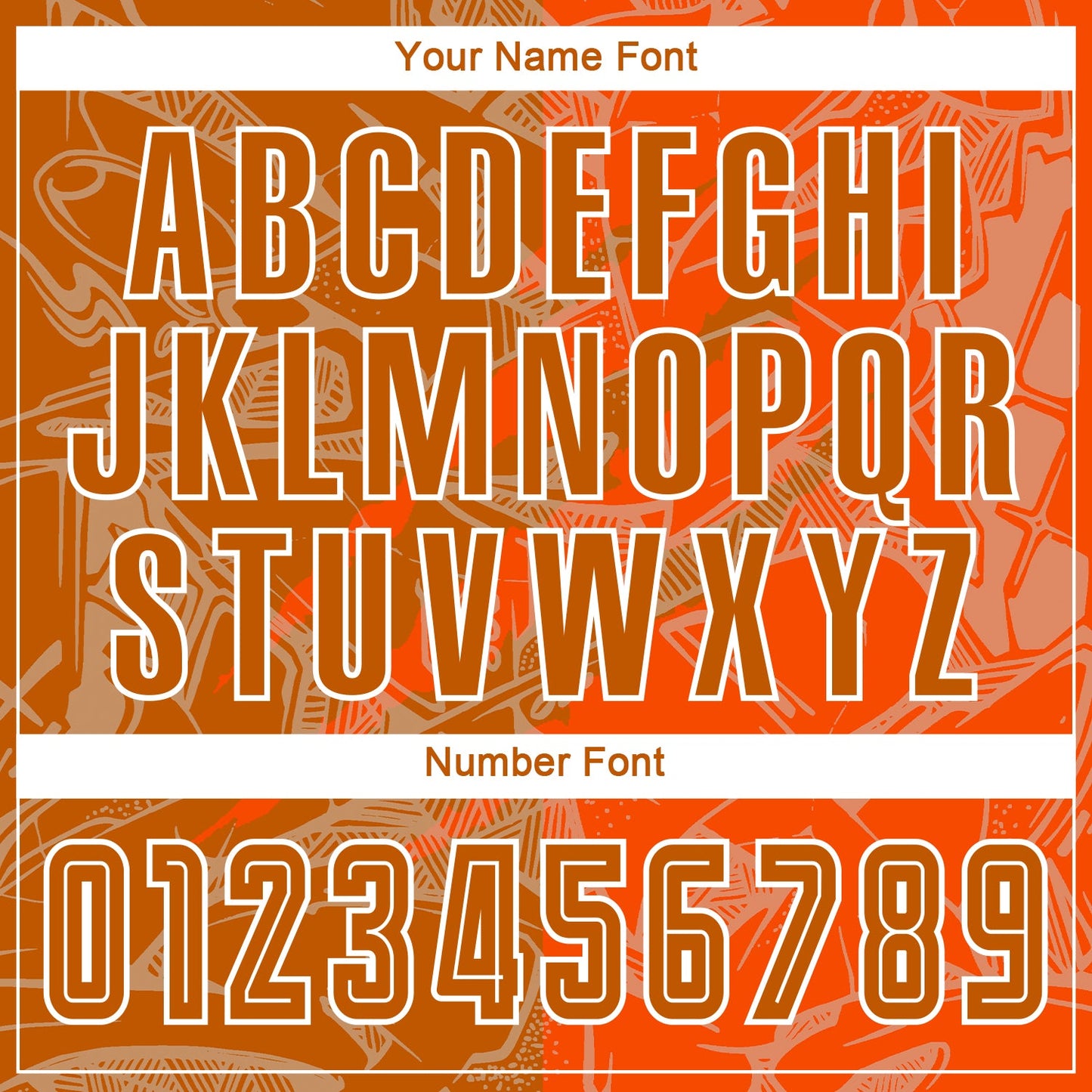 Custom Graffiti Pattern Texas Orange-Orange Scratch Sublimation Soccer Uniform Jersey - Sky-Custom