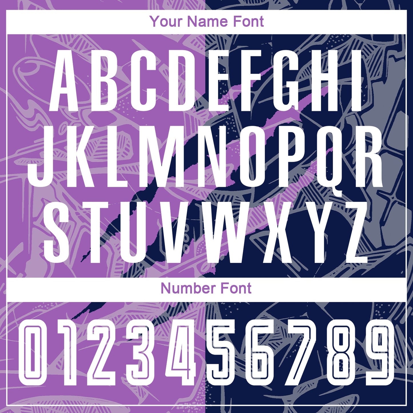 Custom Graffiti Pattern Medium Purple-Navy Scratch Sublimation Soccer Uniform Jersey - Sky-Custom