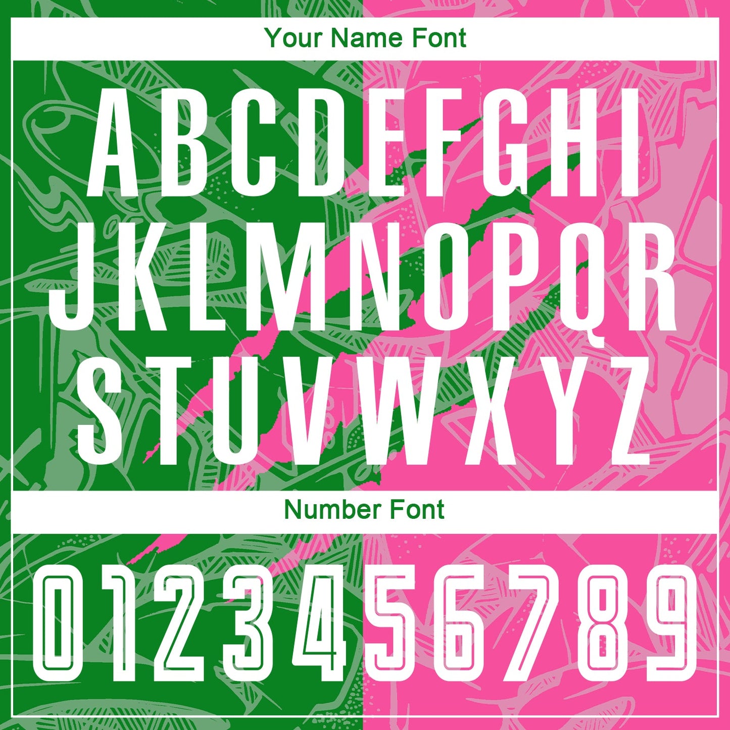Custom Graffiti Pattern Grass Green-Pink Scratch Sublimation Soccer Uniform Jersey - Sky-Custom