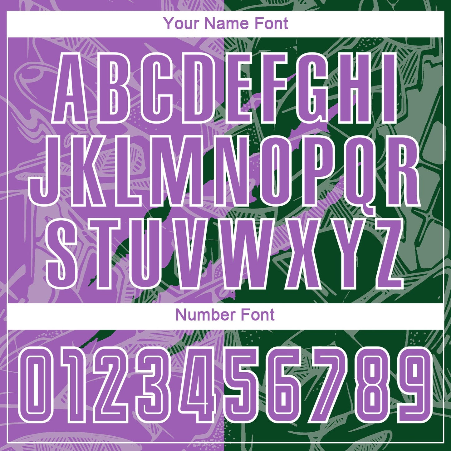 Custom Graffiti Pattern Medium Purple-Green Scratch Sublimation Soccer Uniform Jersey - Sky-Custom