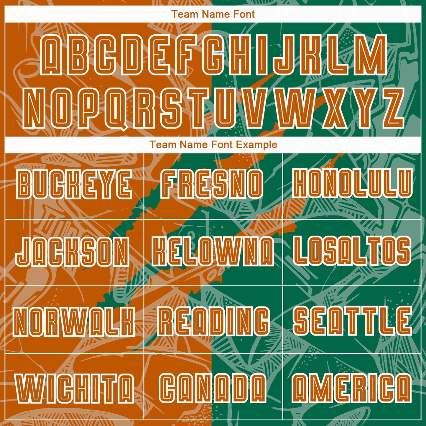 Custom Graffiti Pattern Texas Orange-Kelly Green Scratch Sublimation Soccer Uniform Jersey - Sky-Custom