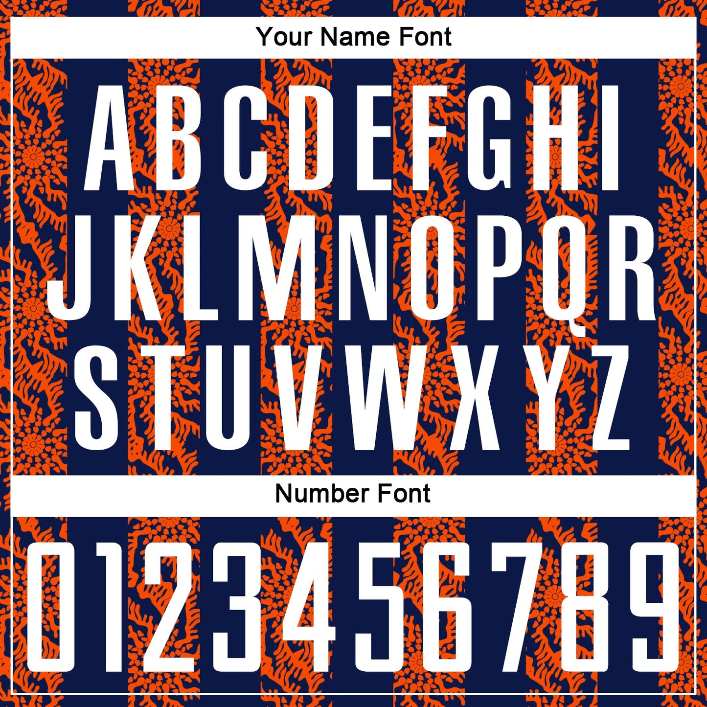 Custom Navy White-Orange Abstract Shape Sublimation Soccer Uniform Jersey - Sky-Custom