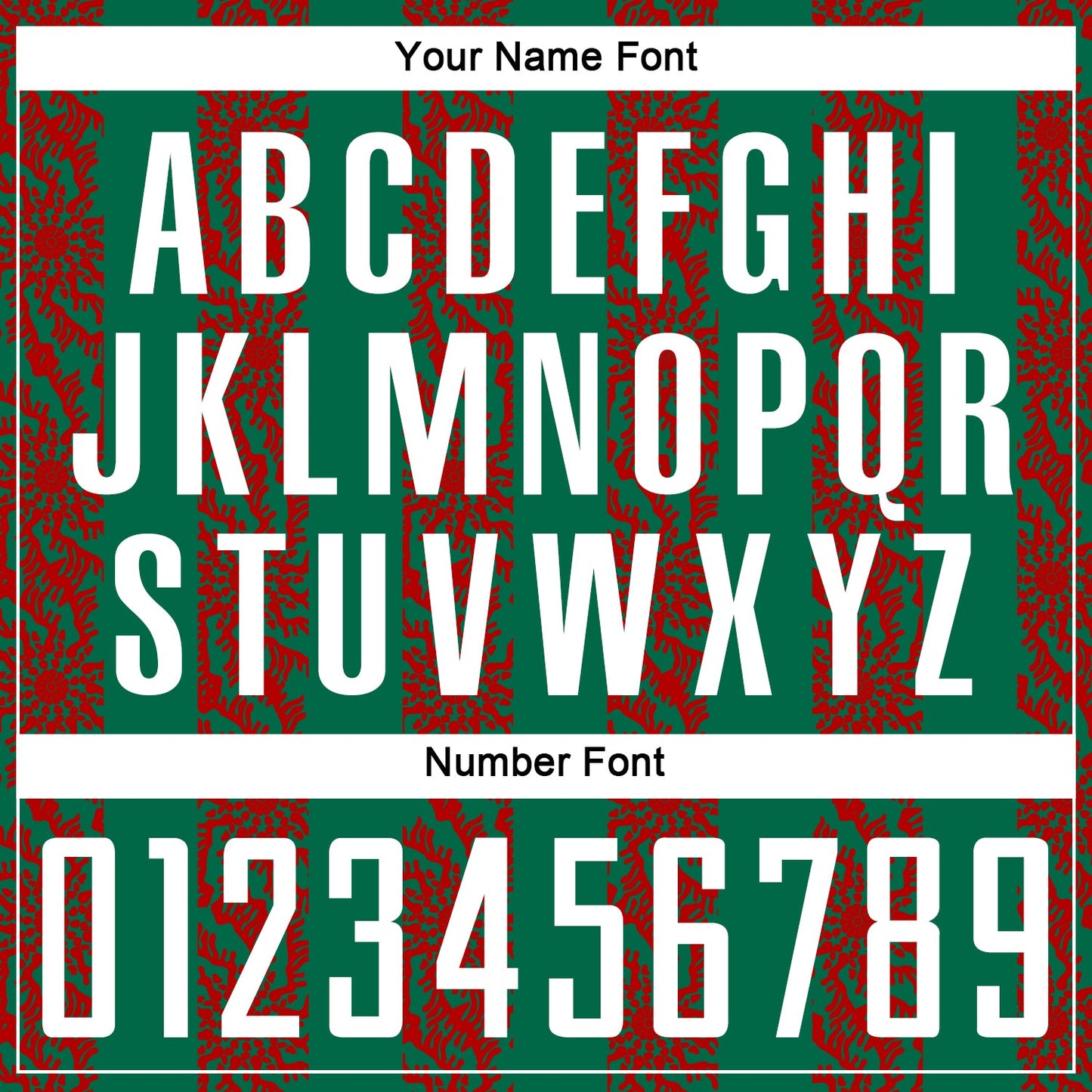 Custom Kelly Green White-Red Abstract Shape Sublimation Soccer Uniform Jersey - Sky-Custom