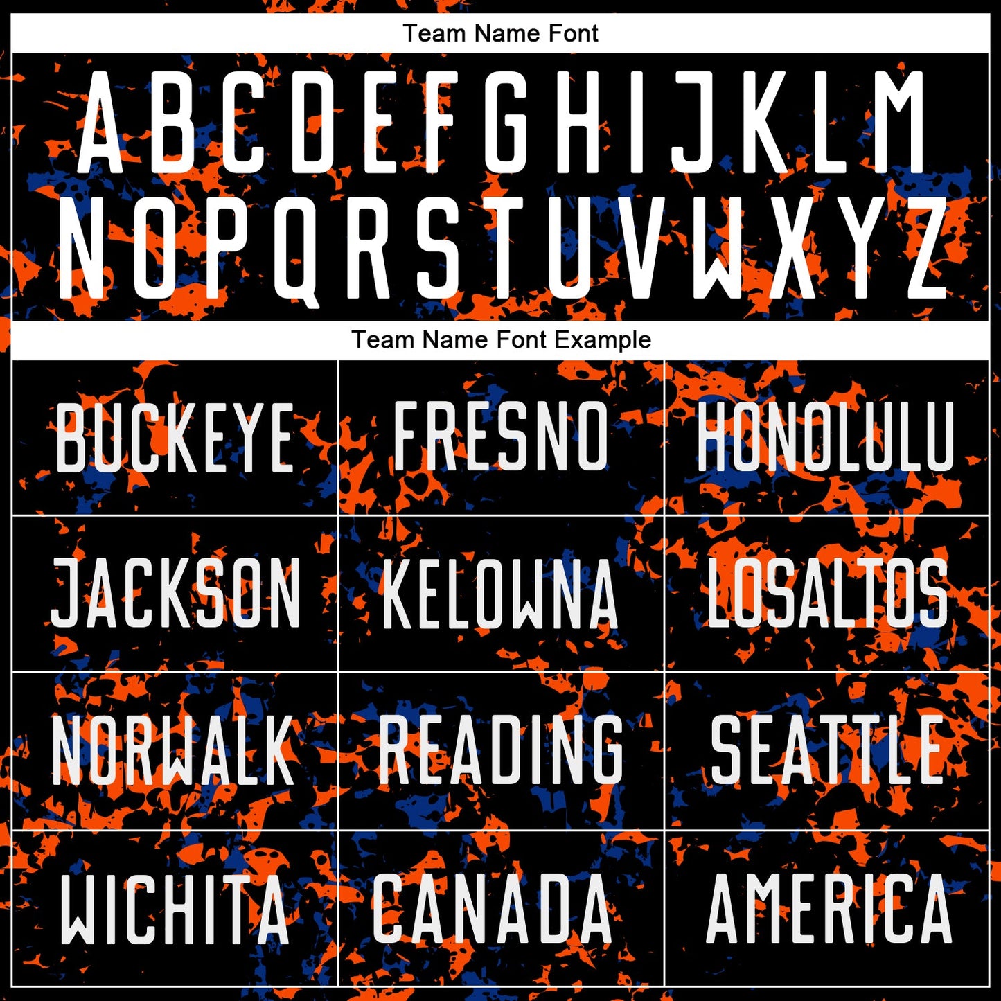 Custom Black Orange-Royal Abstract Fragment Art Sublimation Soccer Uniform Jersey - Sky-Custom