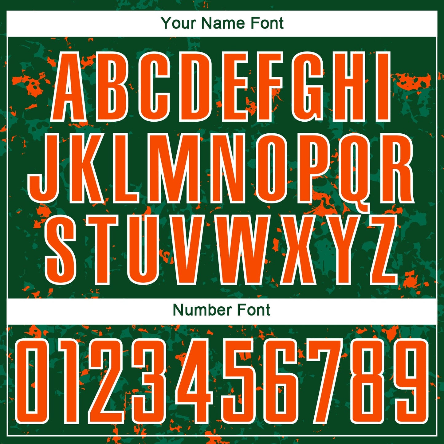 Custom Green Orange-Kelly Green Abstract Fragment Art Sublimation Soccer Uniform Jersey - Sky-Custom