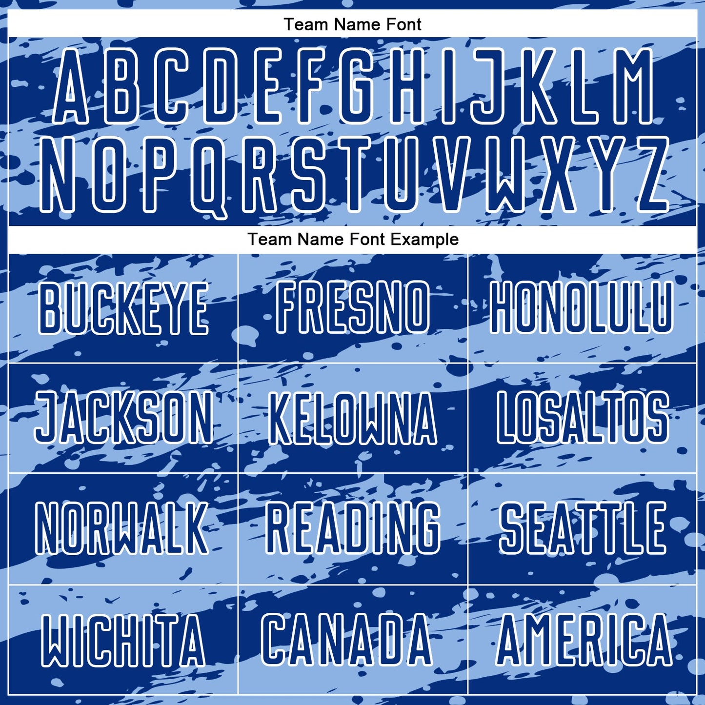 Custom Royal Light Blue-White Splash Sublimation Soccer Uniform Jersey - Sky-Custom