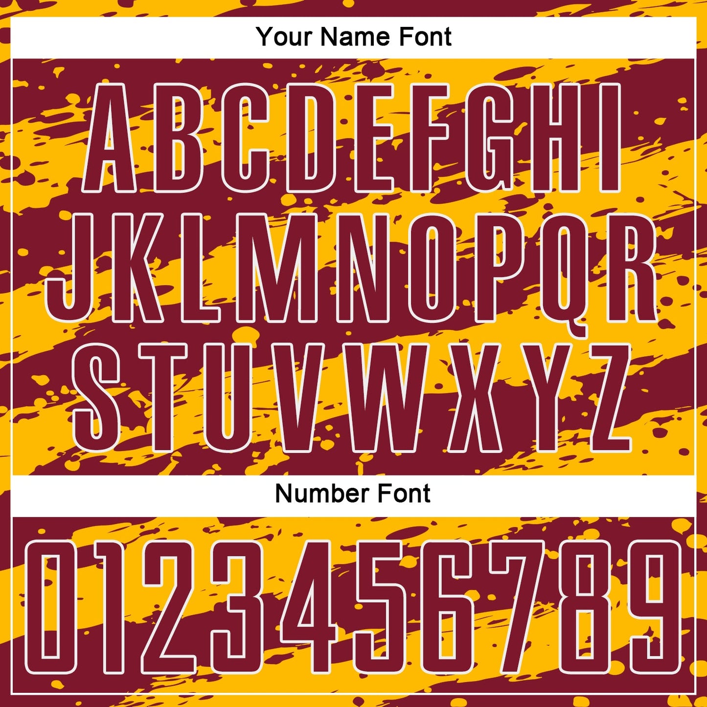 Custom Gold Crimson-White Splash Sublimation Soccer Uniform Jersey - Sky-Custom