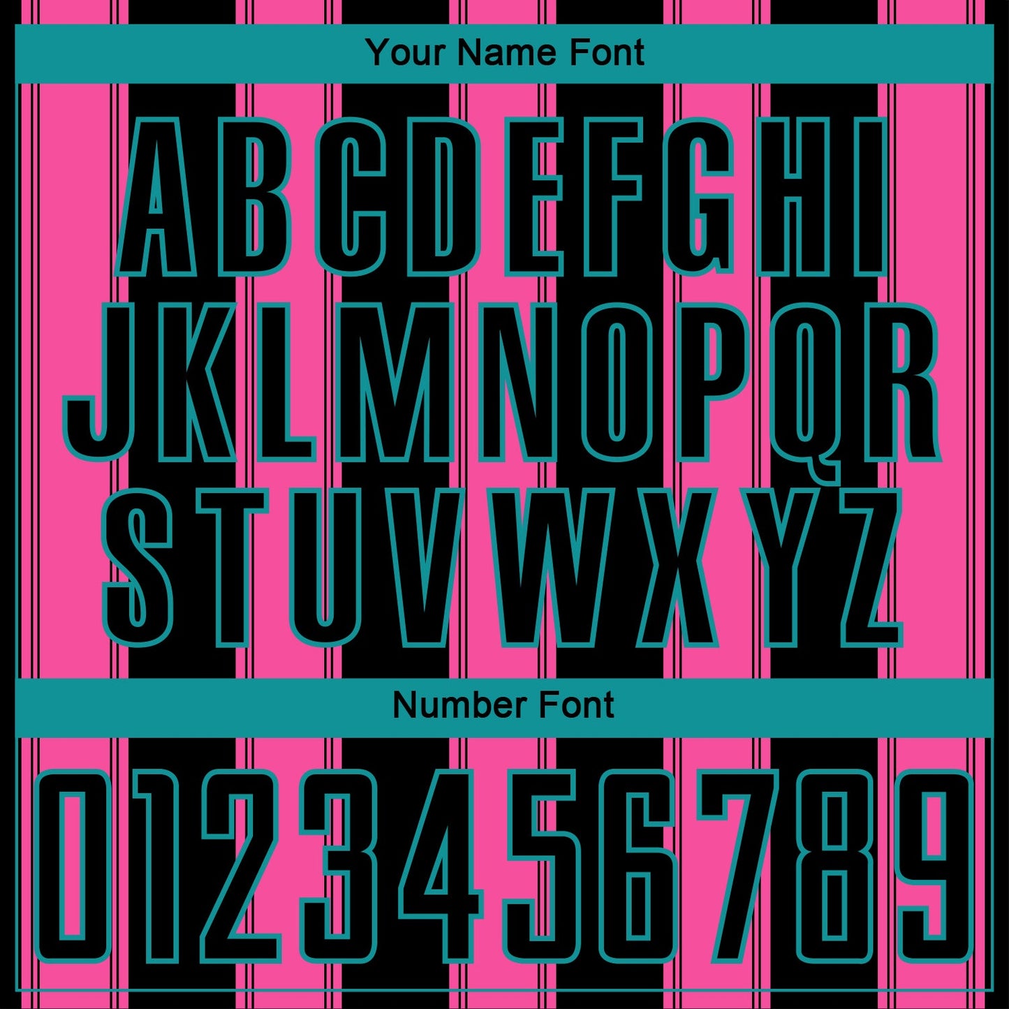 Custom Black Pink-Teal Line Sublimation Soccer Uniform Jersey - Sky-Custom
