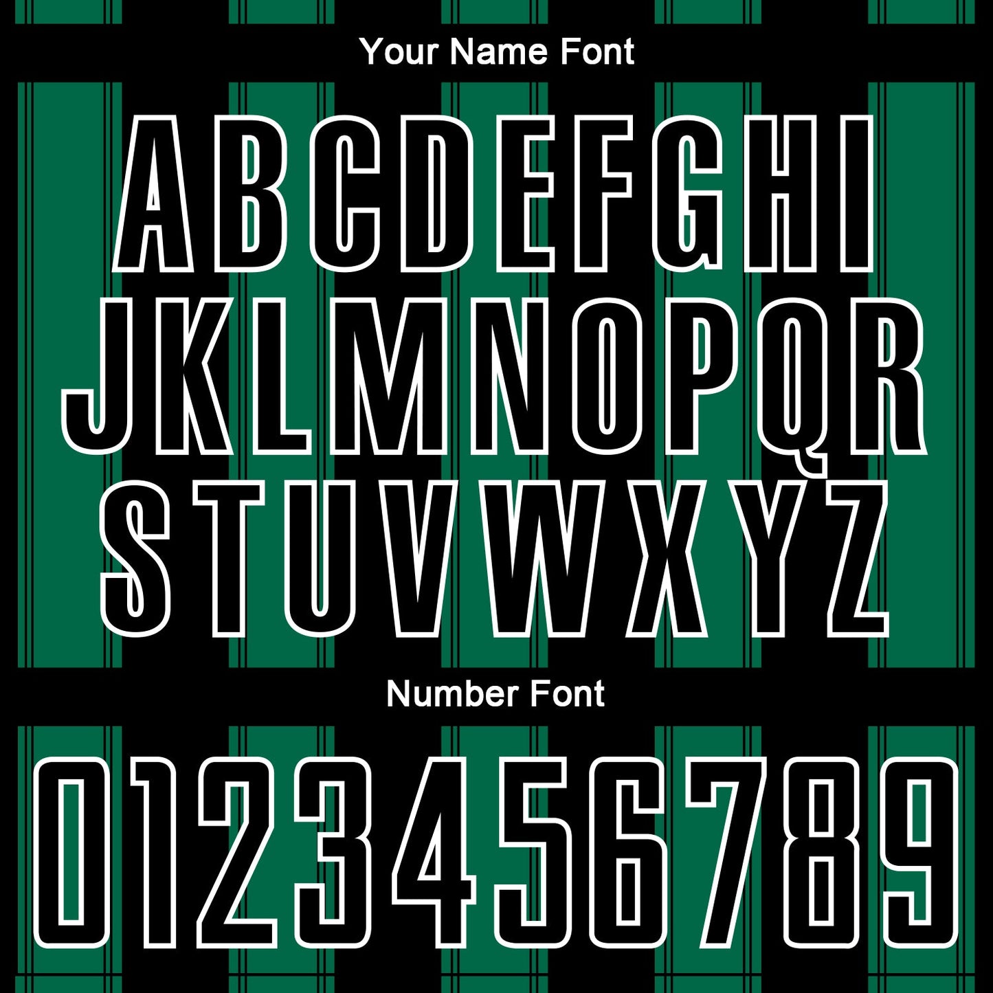 Custom Black Kelly Green-White Line Sublimation Soccer Uniform Jersey - Sky-Custom