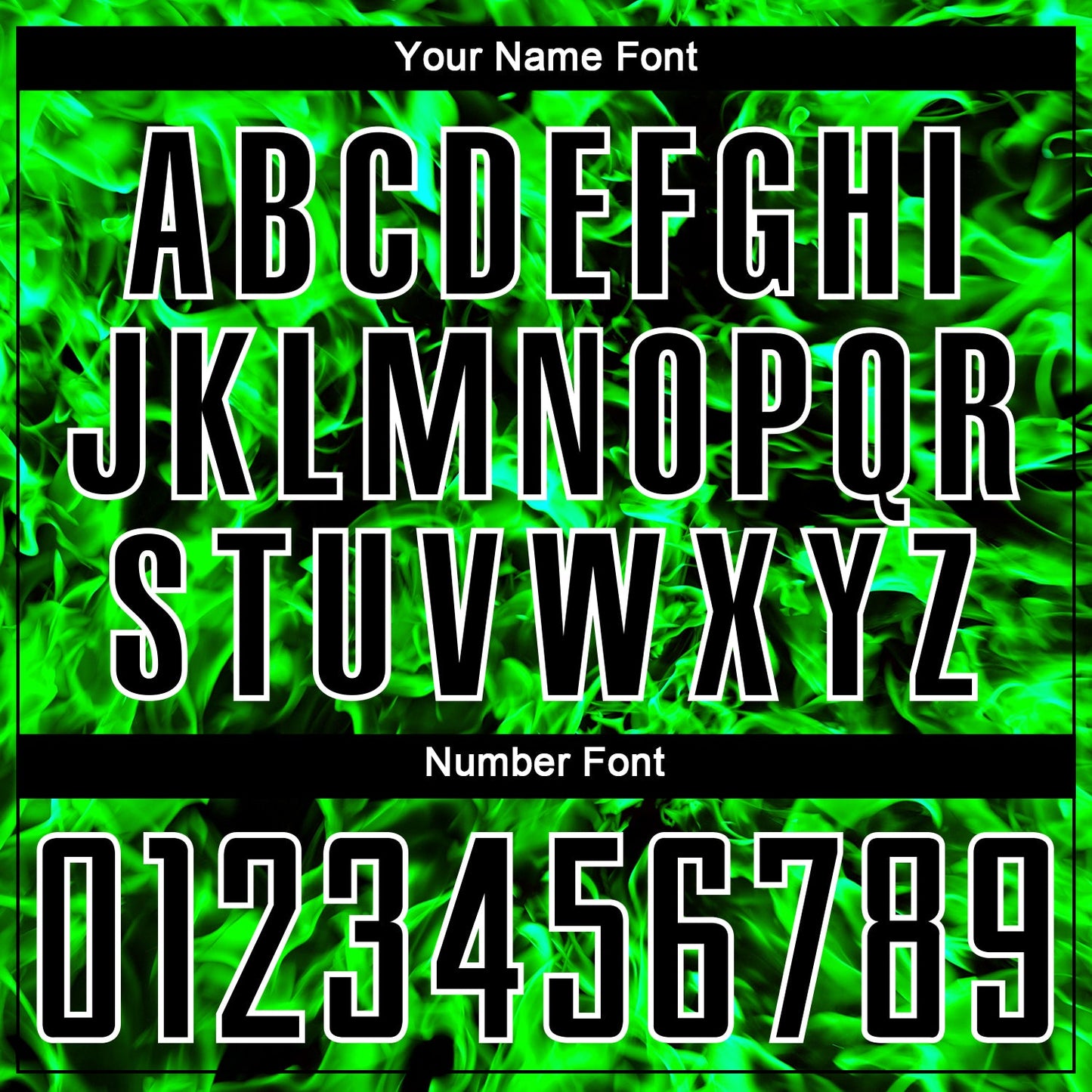 Custom Black Grass Green-White Flame Sublimation Soccer Uniform Jersey - Sky-Custom