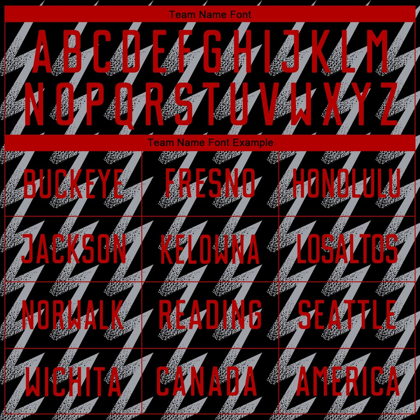 Custom Black Red-Gray Zigzag Shape Sublimation Soccer Uniform Jersey - Sky-Custom