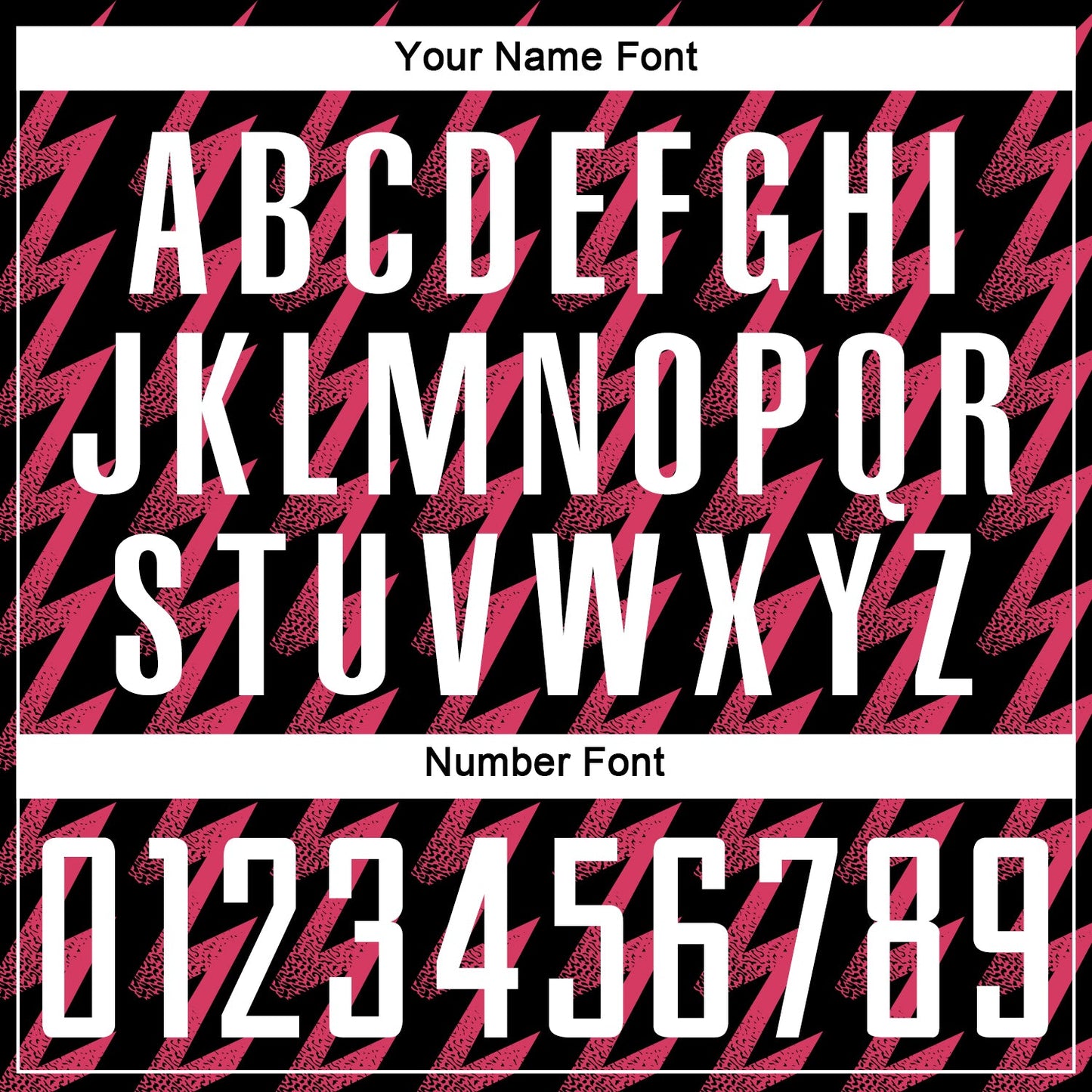 Custom Black White-Neon Pink Zigzag Shape Sublimation Soccer Uniform Jersey - Sky-Custom