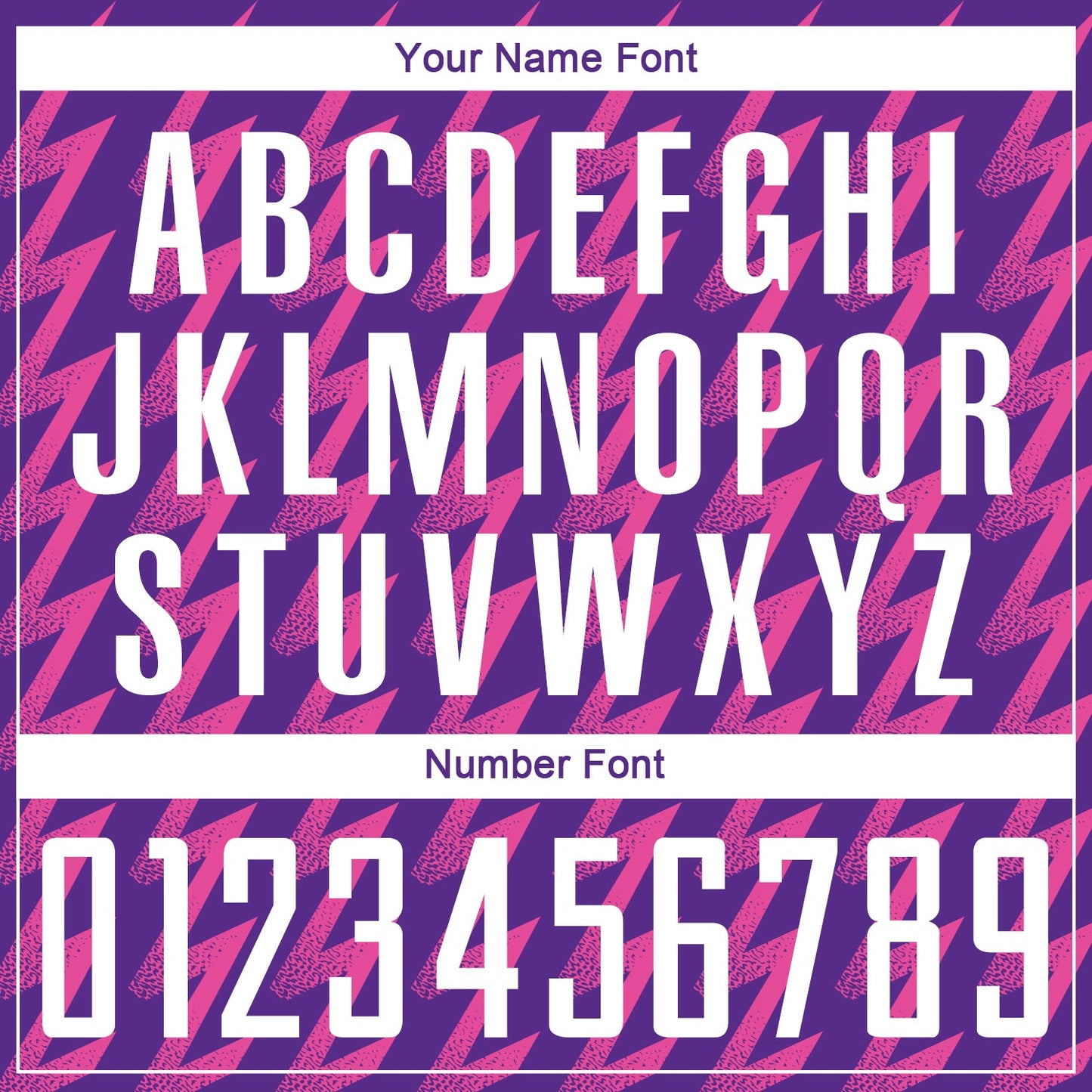 Custom Purple White-Pink Zigzag Shape Sublimation Soccer Uniform Jersey - Sky-Custom