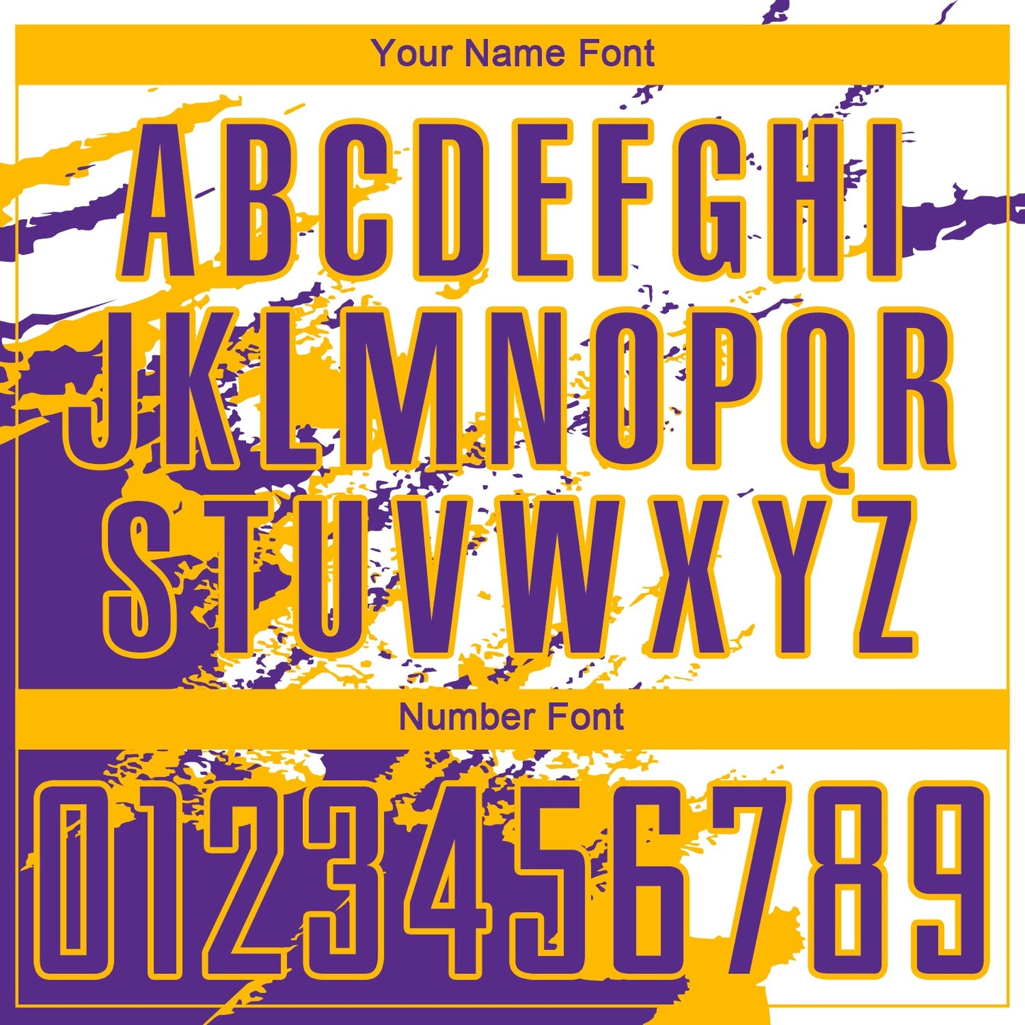 Custom White Purple-Gold Abstract Fragment Art Splash Sublimation Soccer Uniform Jersey - Sky-Custom