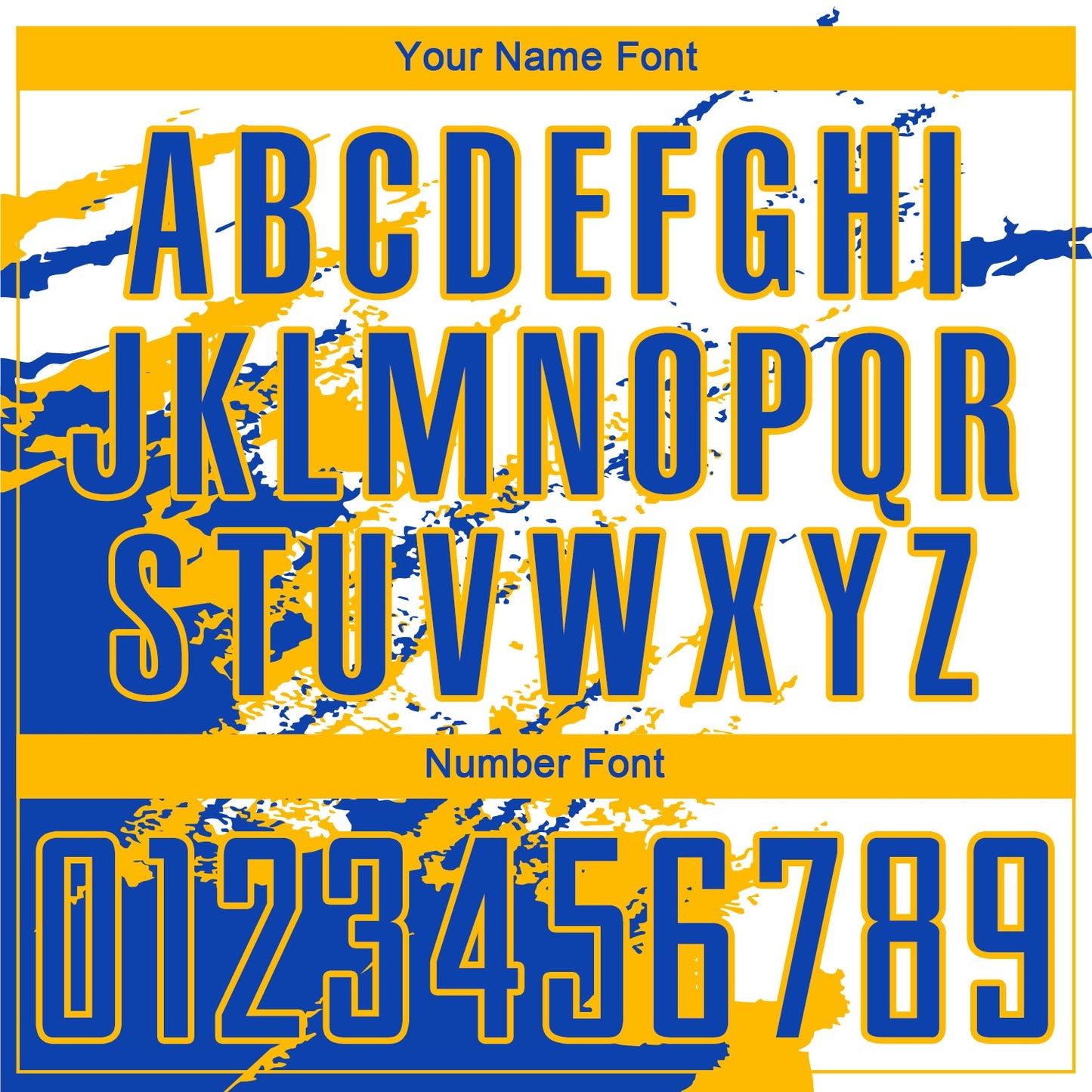 Custom White Thunder Blue-Gold Abstract Fragment Art Splash Sublimation Soccer Uniform Jersey - Sky-Custom