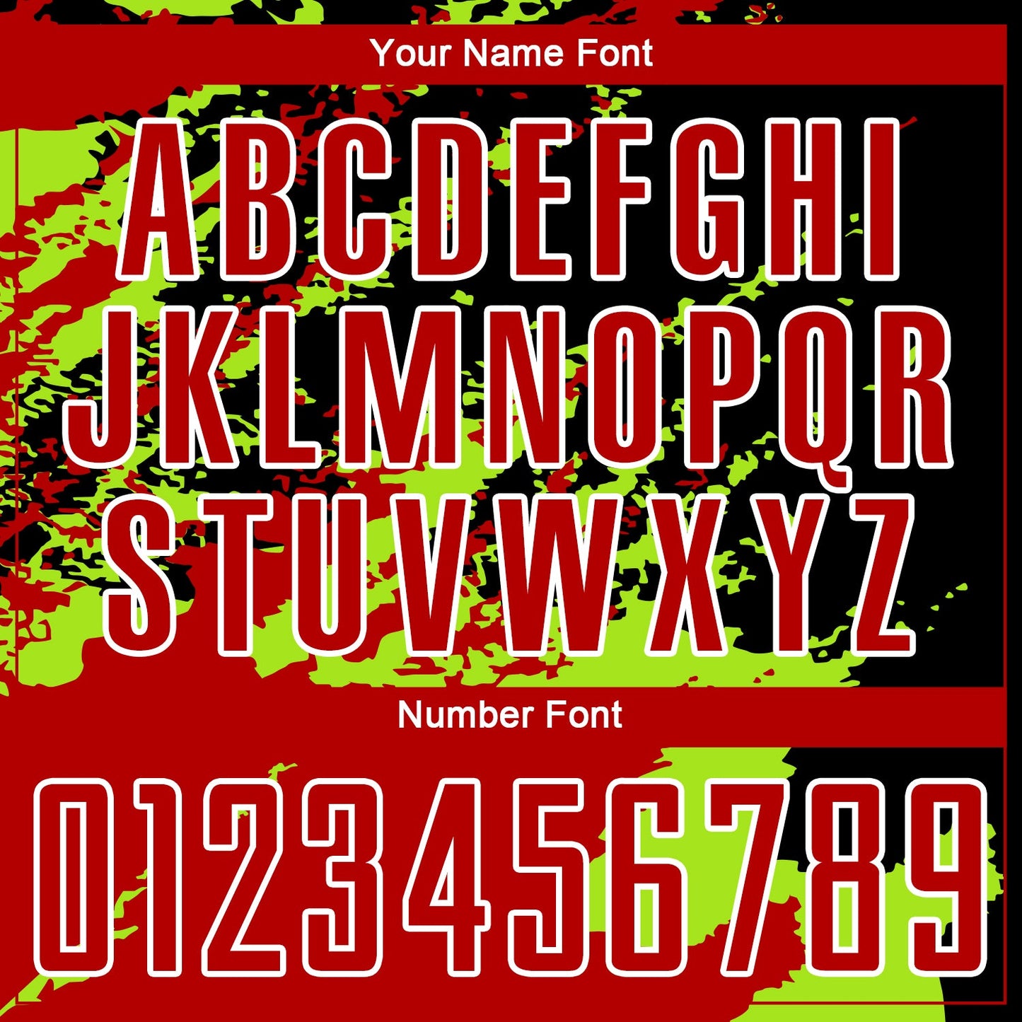 Custom Black Red-Neon Green Abstract Fragment Art Splash Sublimation Soccer Uniform Jersey - Sky-Custom