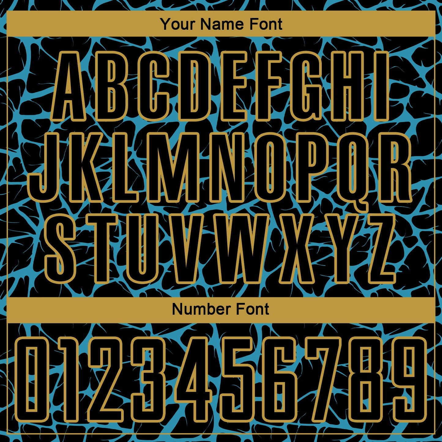 Custom Black Panther Blue-Old Gold Abstract Network Splash Sublimation Soccer Uniform Jersey - Sky-Custom