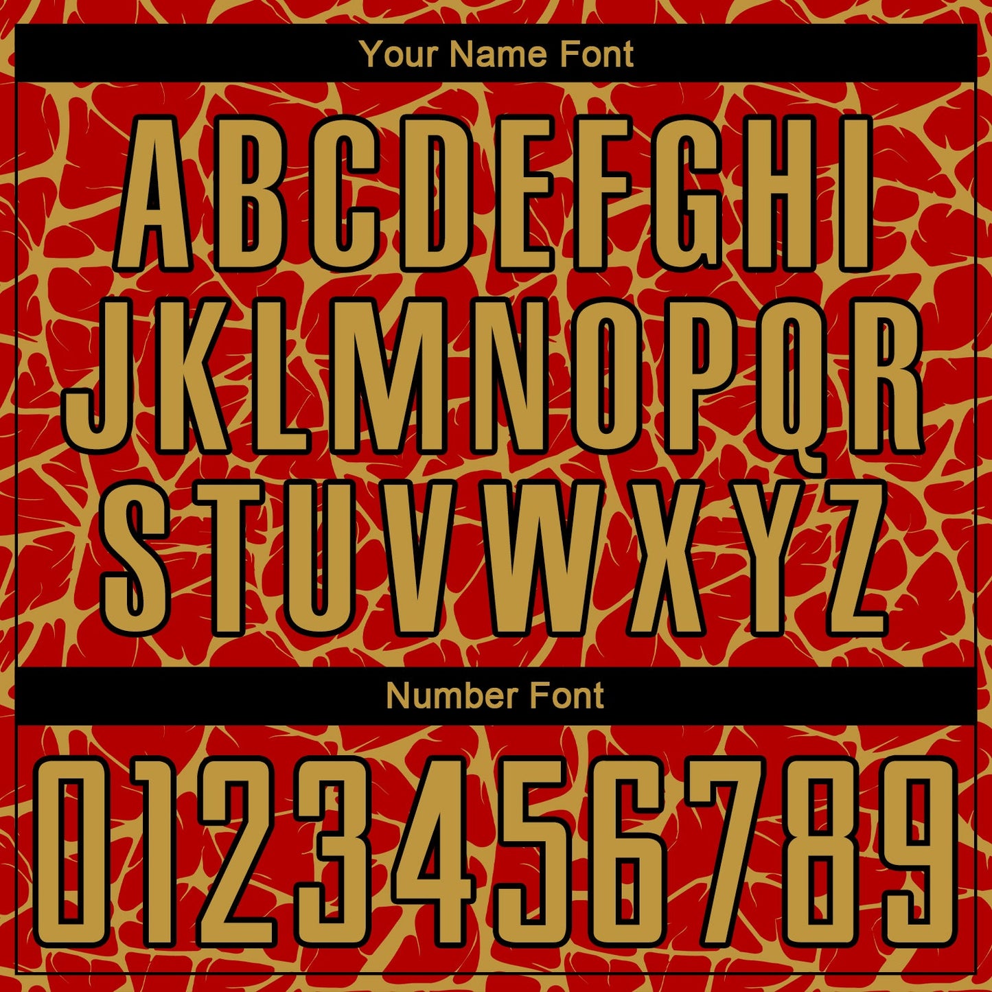 Custom Red Old Gold-Black Abstract Network Splash Sublimation Soccer Uniform Jersey - Sky-Custom