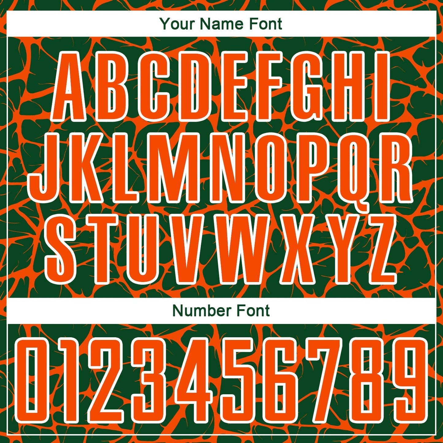 Custom Green Orange-White Abstract Network Splash Sublimation Soccer Uniform Jersey - Sky-Custom