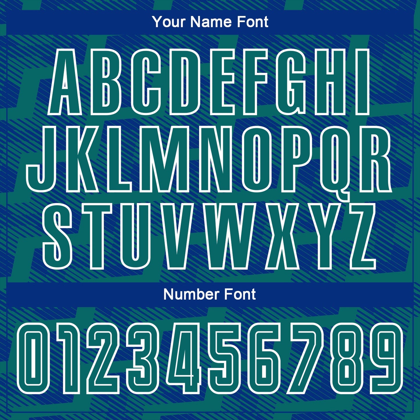 Custom Royal Teal-White Line Sublimation Soccer Uniform Jersey - Sky-Custom