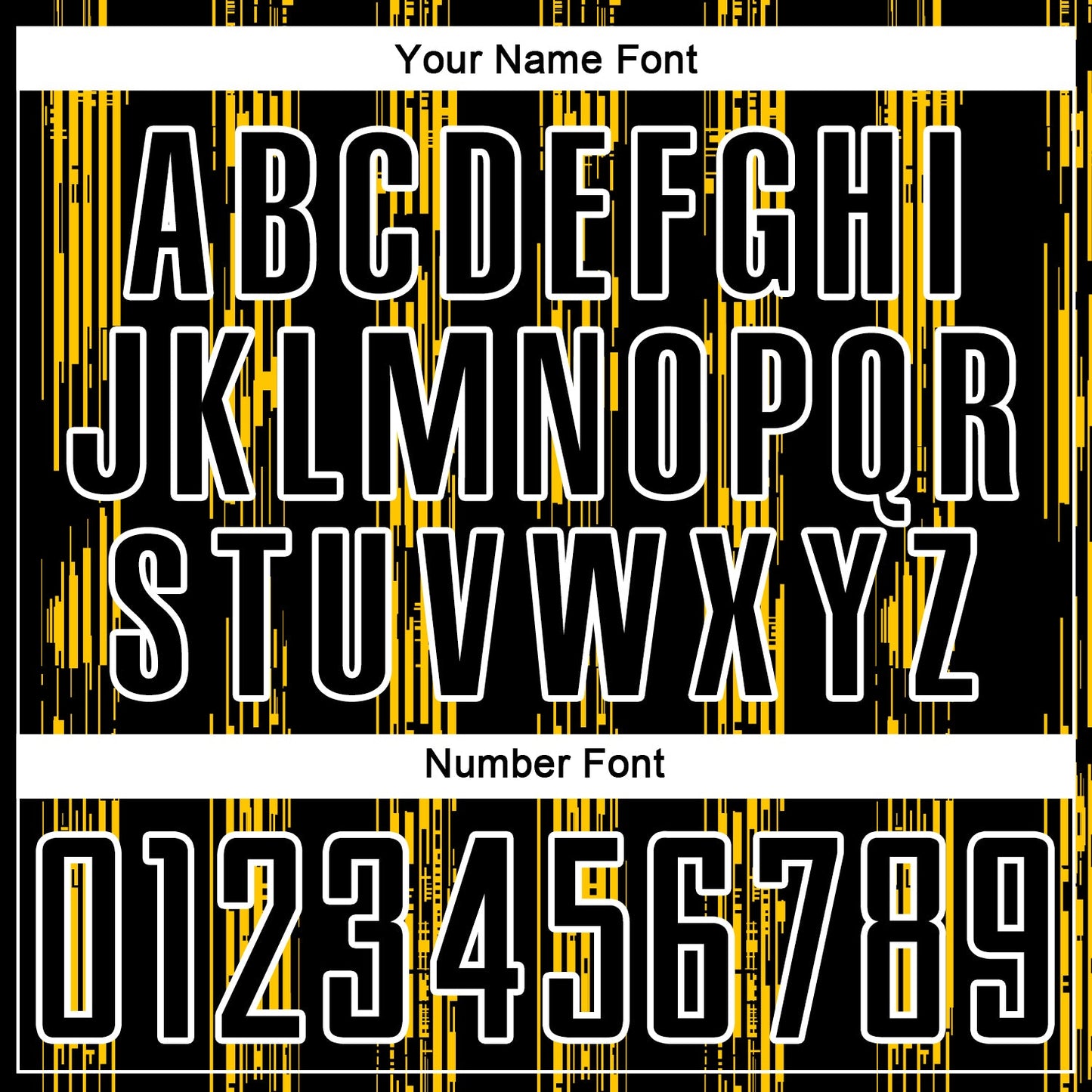 Custom Black Yellow-White Line Sublimation Soccer Uniform Jersey - Sky-Custom