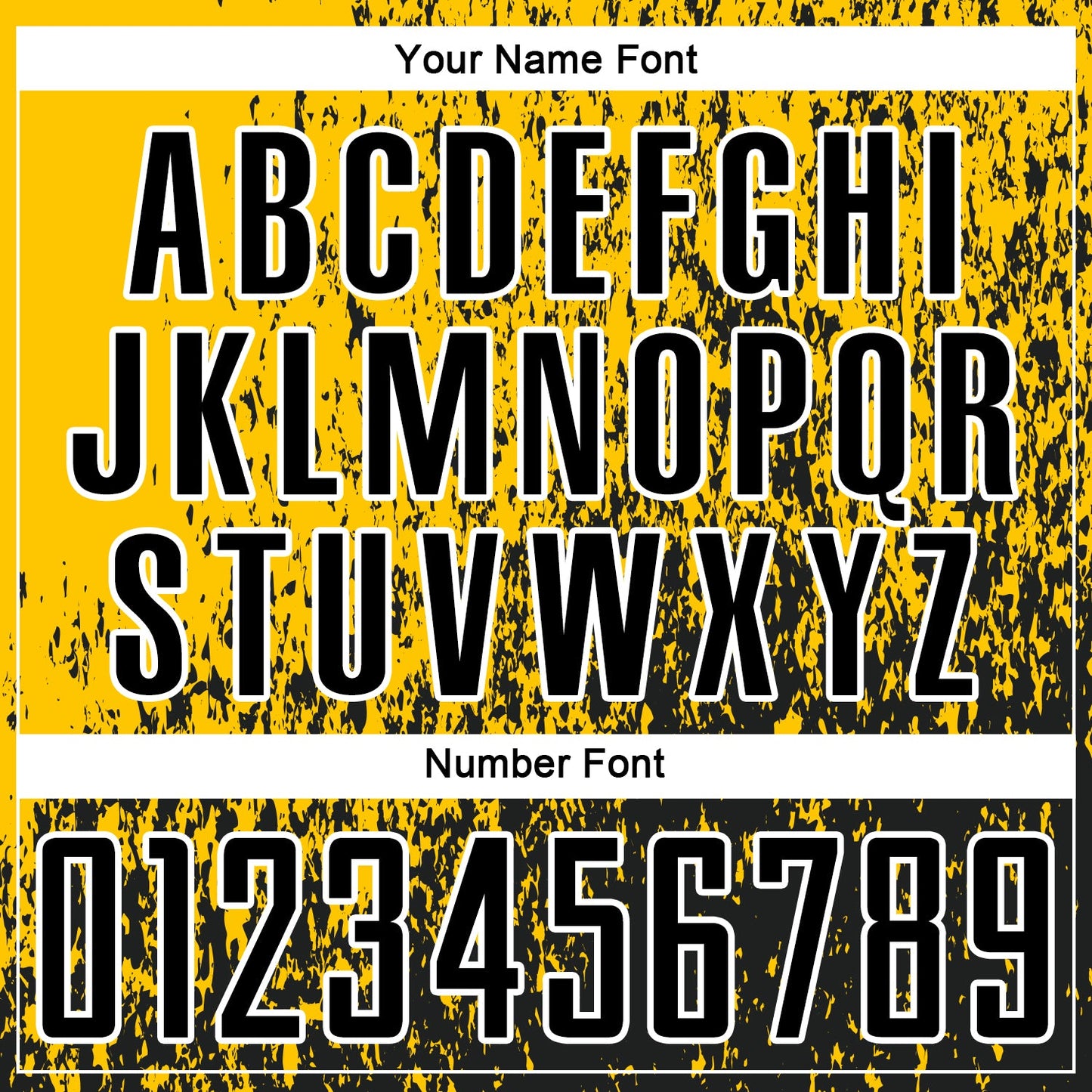 Custom Yellow Black-White Abstract Fragment Art Sublimation Soccer Uniform Jersey - Sky-Custom