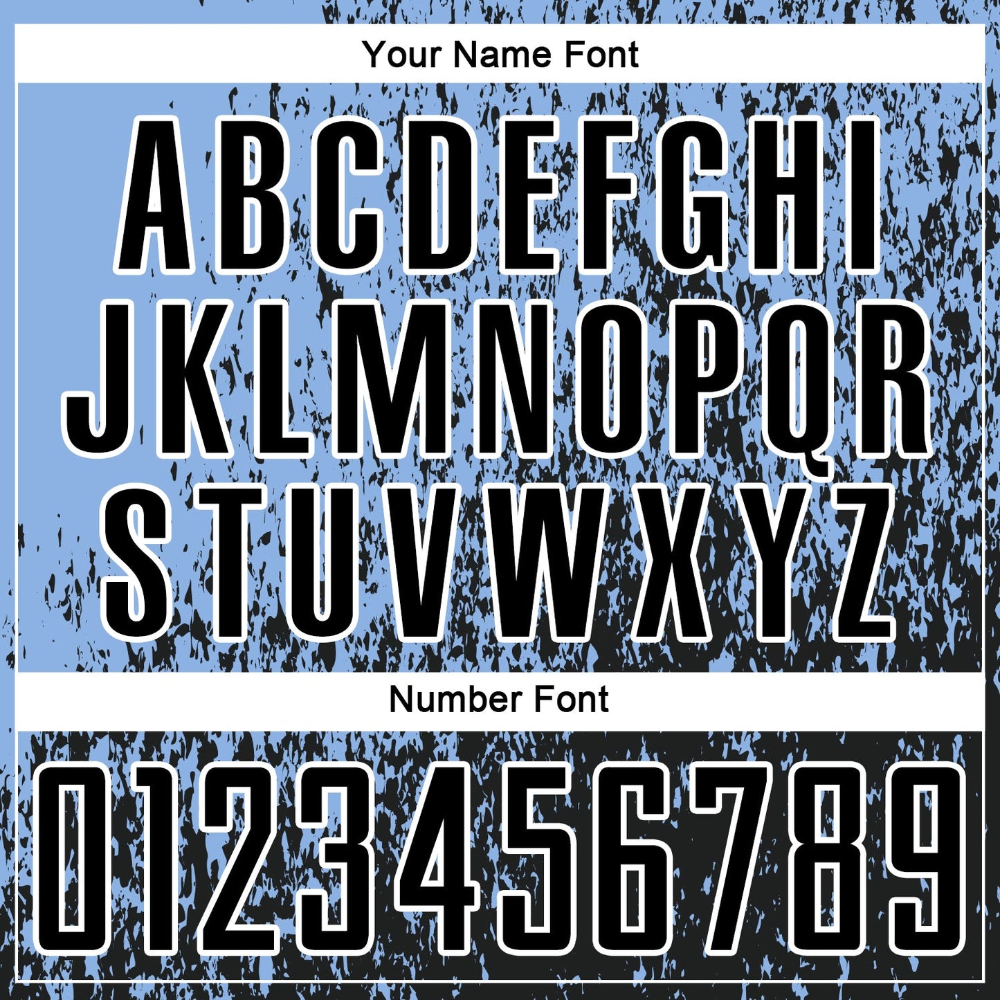 Custom Light Blue Black-White Abstract Fragment Art Sublimation Soccer Uniform Jersey - Sky-Custom