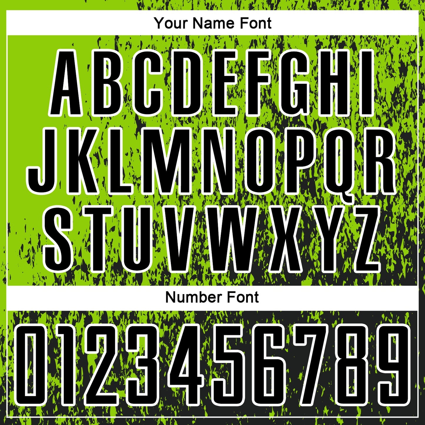 Custom Neon Green Black-White Abstract Fragment Art Sublimation Soccer Uniform Jersey - Sky-Custom