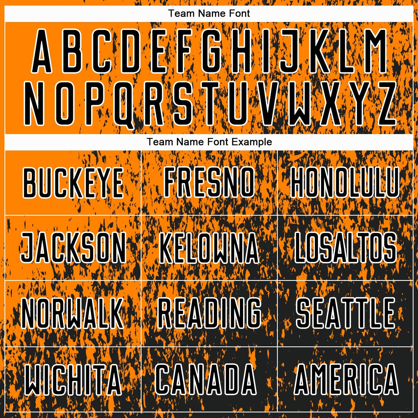 Custom Bay Orange Black-White Abstract Fragment Art Sublimation Soccer Uniform Jersey - Sky-Custom
