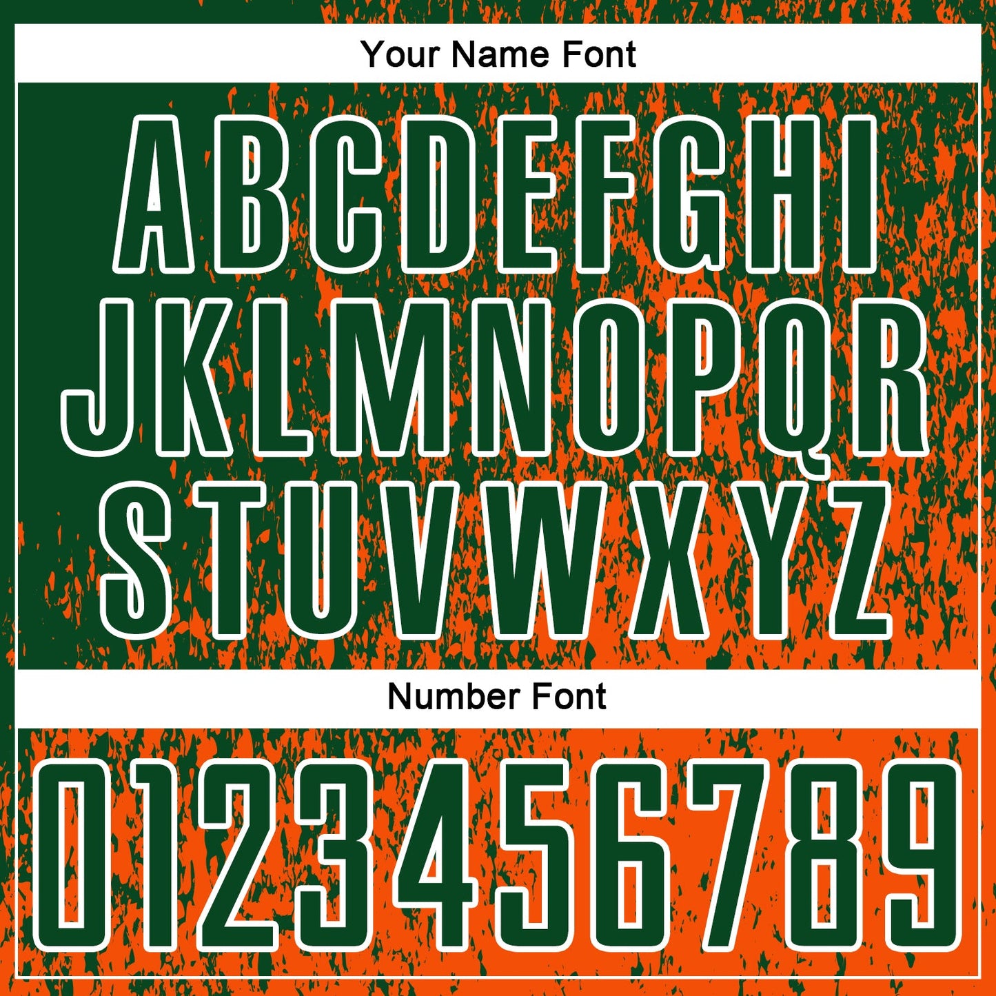 Custom Green Orange-White Abstract Fragment Art Sublimation Soccer Uniform Jersey - Sky-Custom