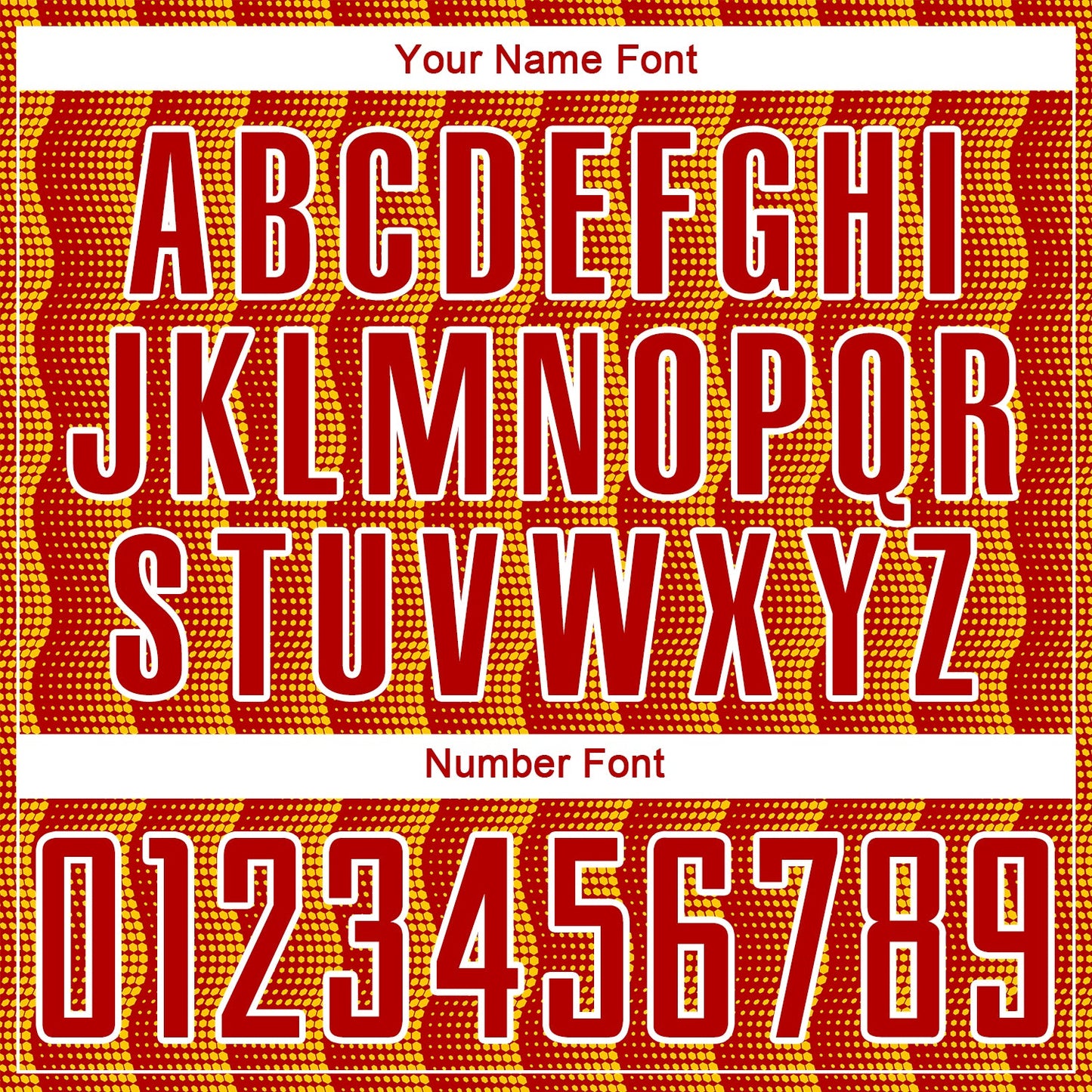 Custom Red Yellow-White Geometric Shape Sublimation Soccer Uniform Jersey - Sky-Custom