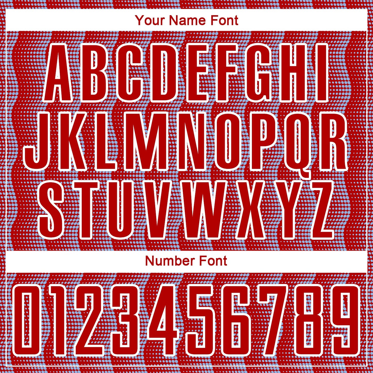 Custom Red Light Blue-White Geometric Shape Sublimation Soccer Uniform Jersey - Sky-Custom