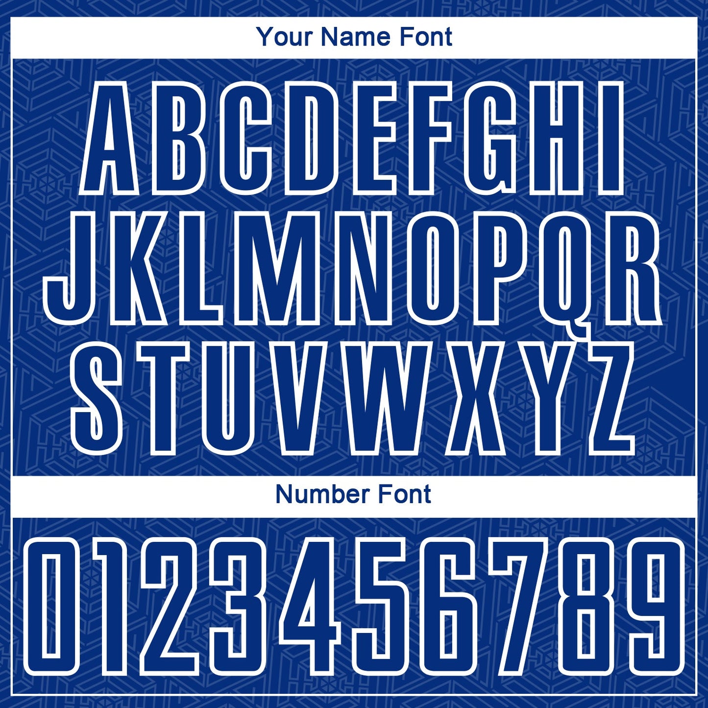 Custom Royal White Geometric Shape Sublimation Soccer Uniform Jersey - Sky-Custom