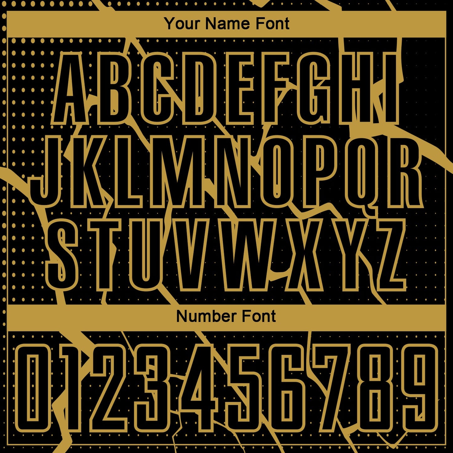 Custom Black Old Gold Lightning Sublimation Soccer Uniform Jersey - Sky-Custom