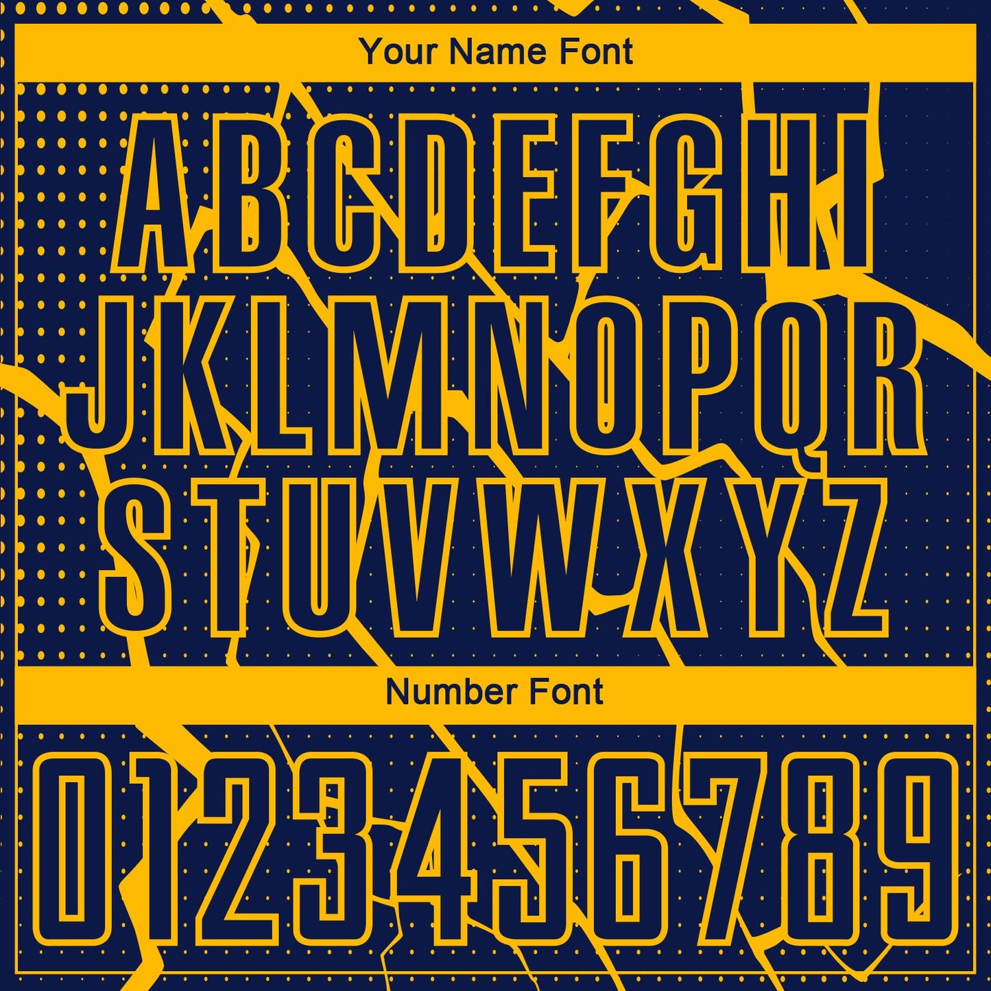 Custom Navy Yellow Lightning Sublimation Soccer Uniform Jersey - Sky-Custom