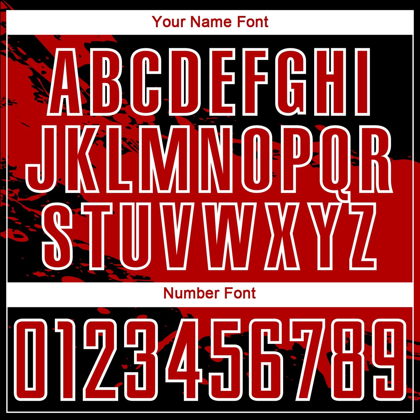 Custom Black Red-White Splash Sublimation Soccer Uniform Jersey - Sky-Custom