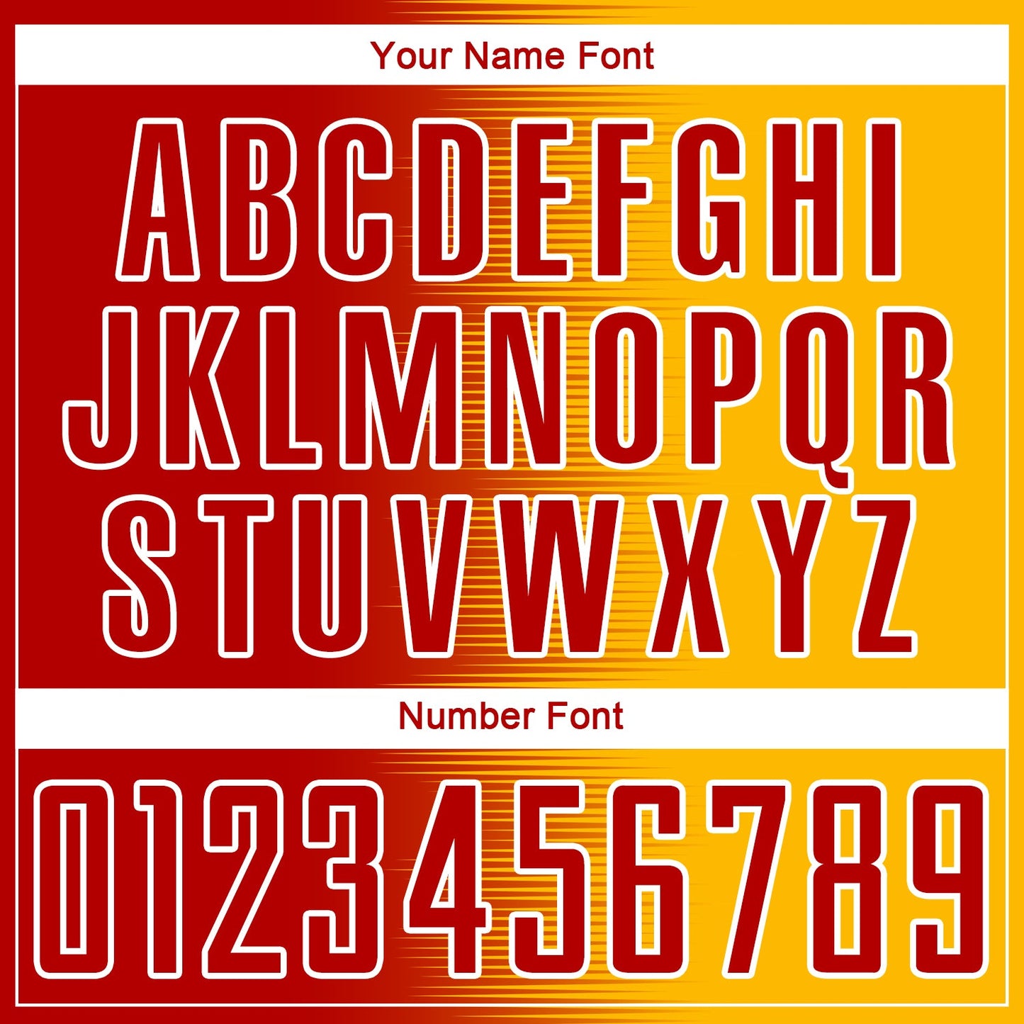 Custom Red Gold-White Gradient Line Sublimation Soccer Uniform Jersey - Sky-Custom