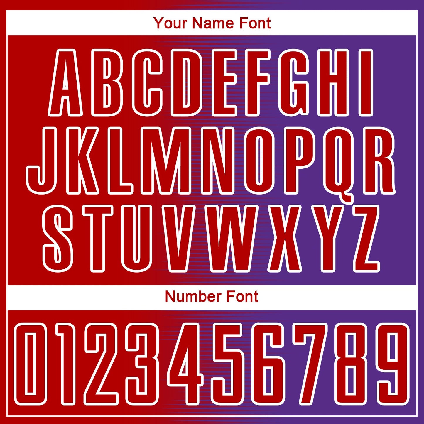 Custom Red Purple-White Gradient Line Sublimation Soccer Uniform Jersey - Sky-Custom