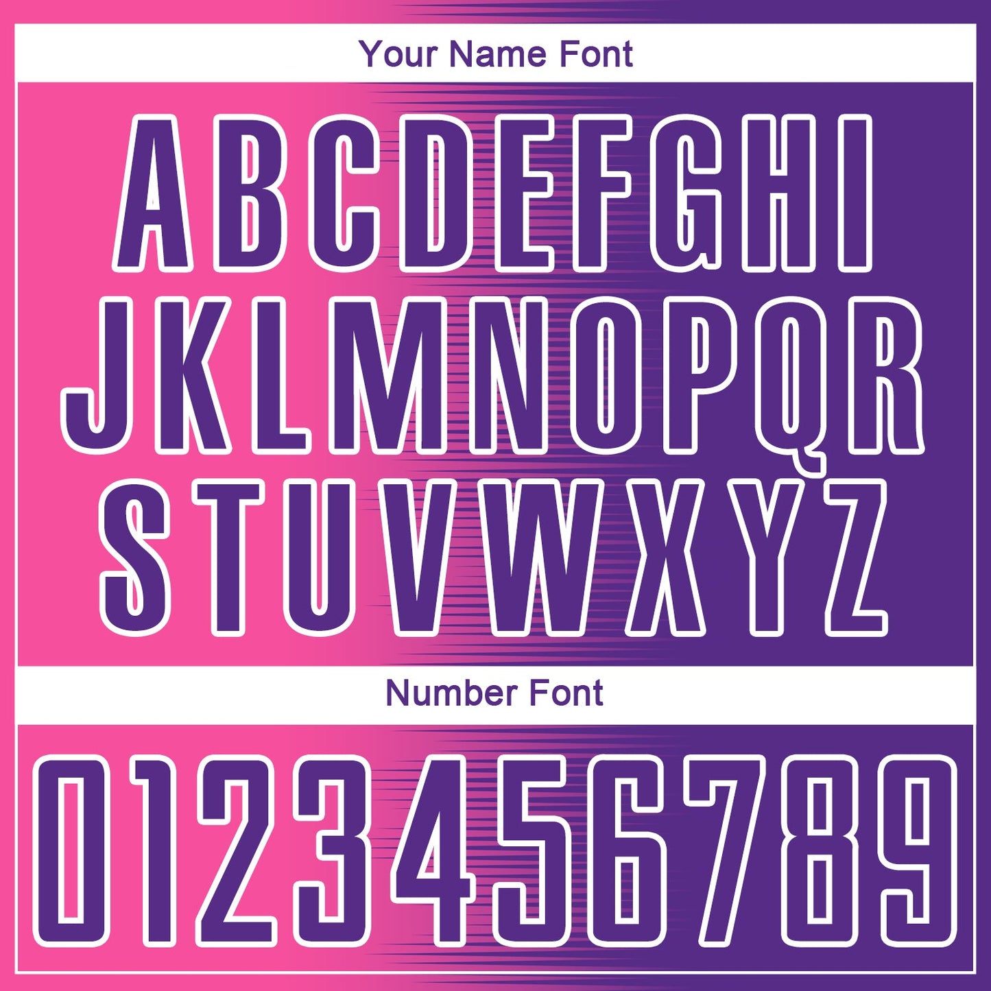 Custom Purple Pink-White Gradient Line Sublimation Soccer Uniform Jersey - Sky-Custom