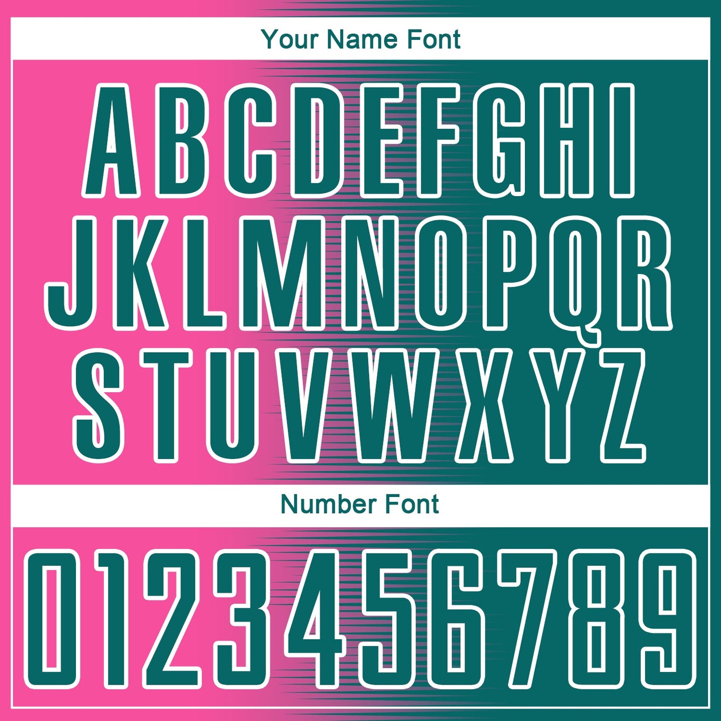 Custom Teal Pink-White Gradient Line Sublimation Soccer Uniform Jersey - Sky-Custom