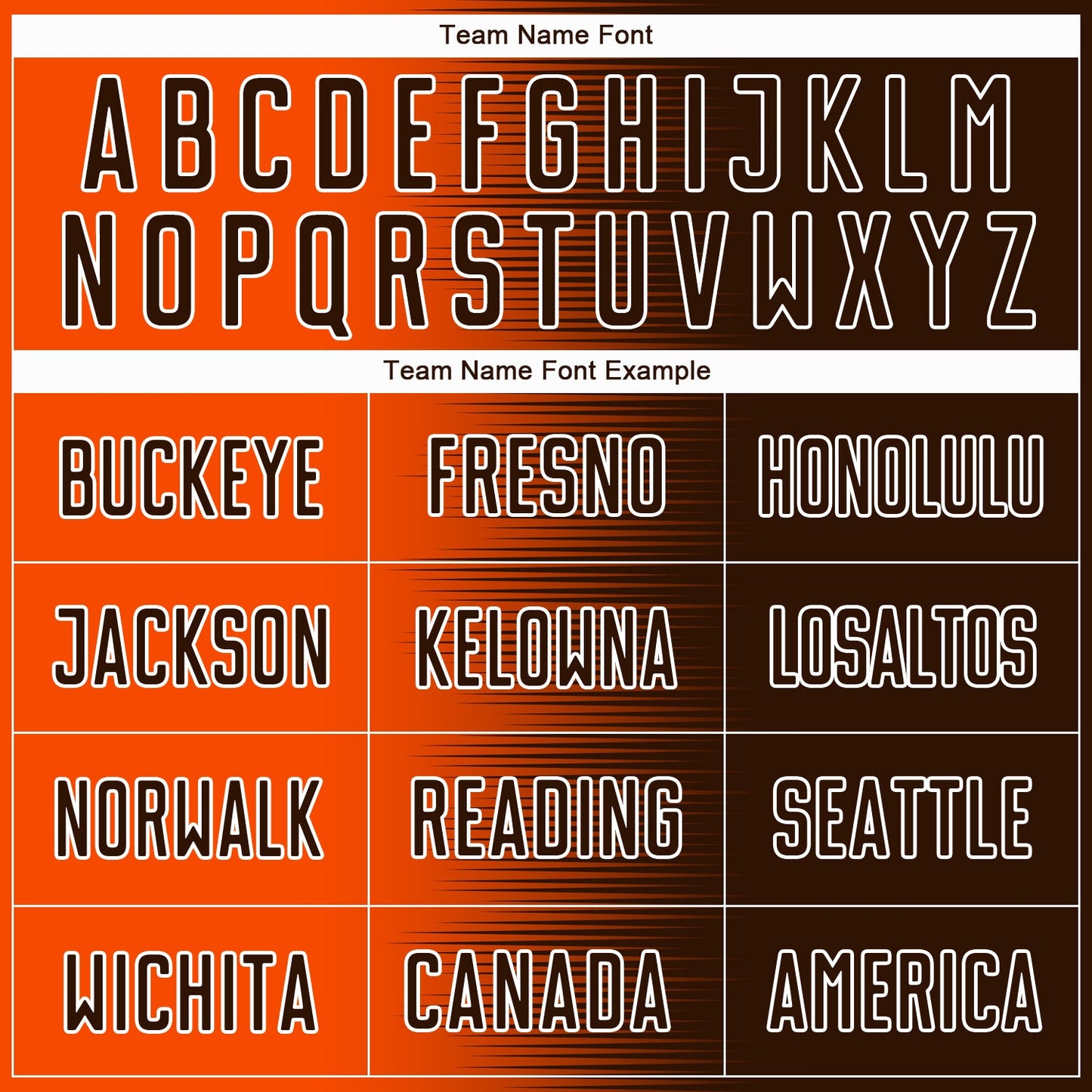 Custom Brown Orange-White Gradient Line Sublimation Soccer Uniform Jersey - Sky-Custom