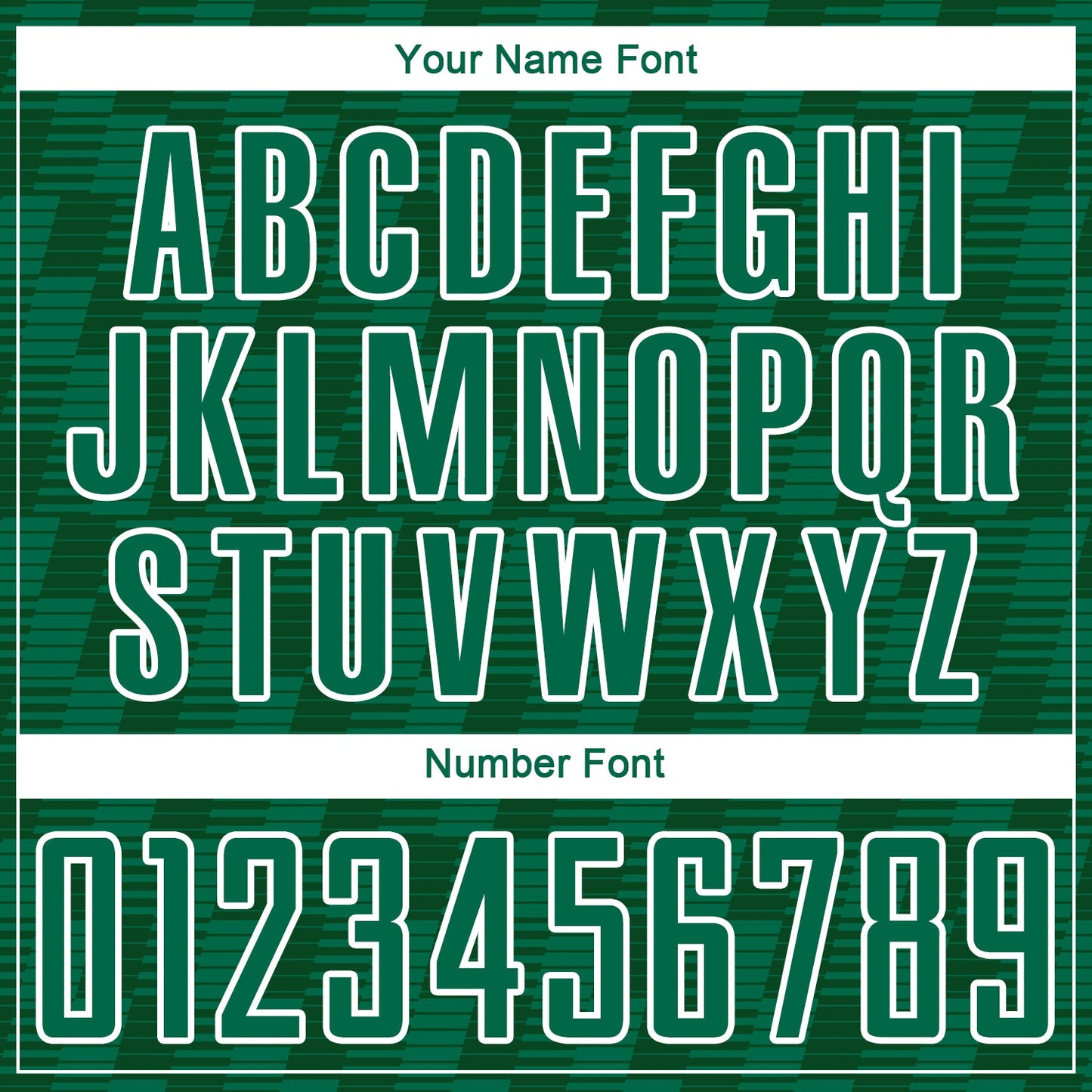 Custom Kelly Green Green-White Line Sublimation Soccer Uniform Jersey - Sky-Custom