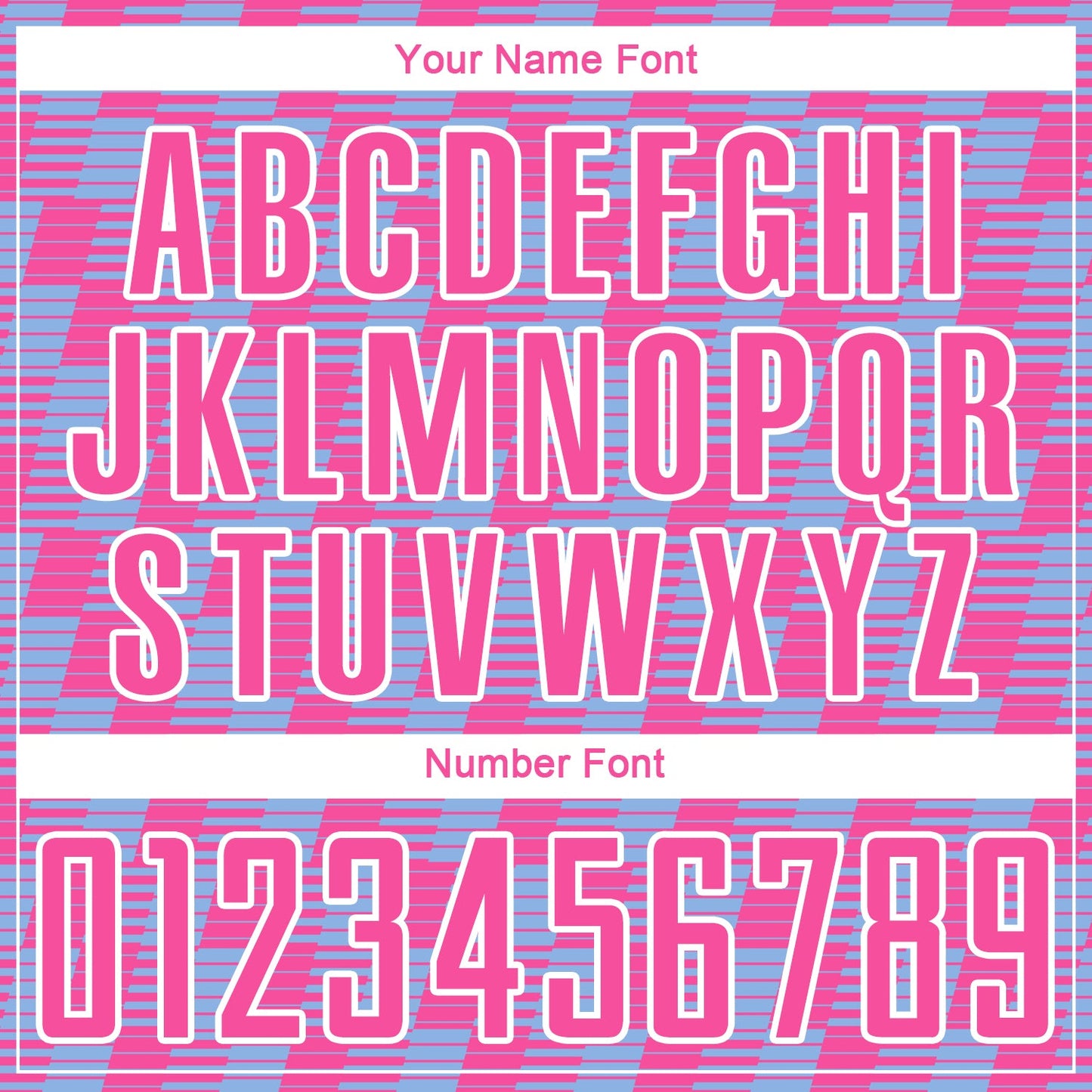 Custom Pink Light Blue-White Line Sublimation Soccer Uniform Jersey - Sky-Custom