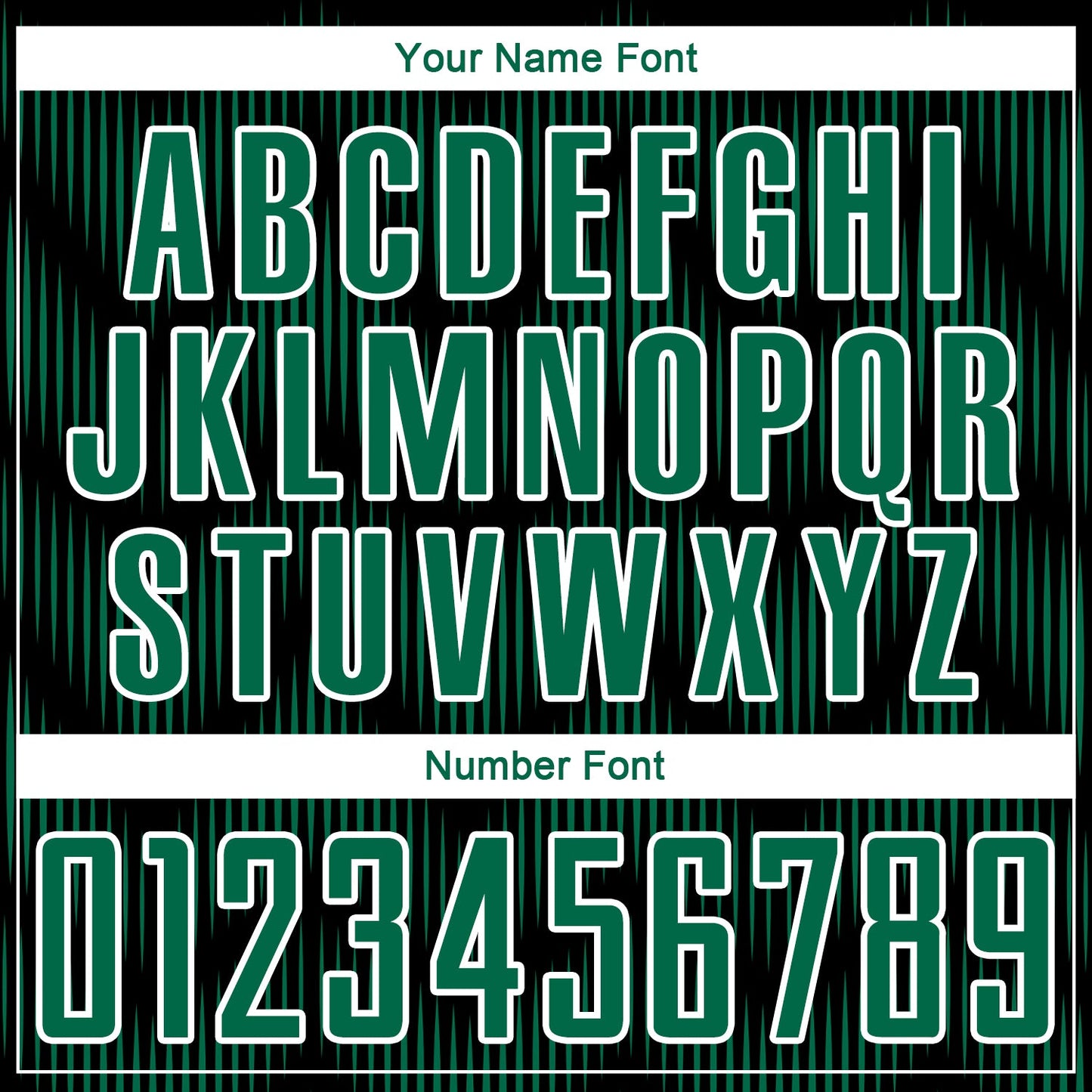 Custom Black Kelly Green-White Line Sublimation Soccer Uniform Jersey - Sky-Custom